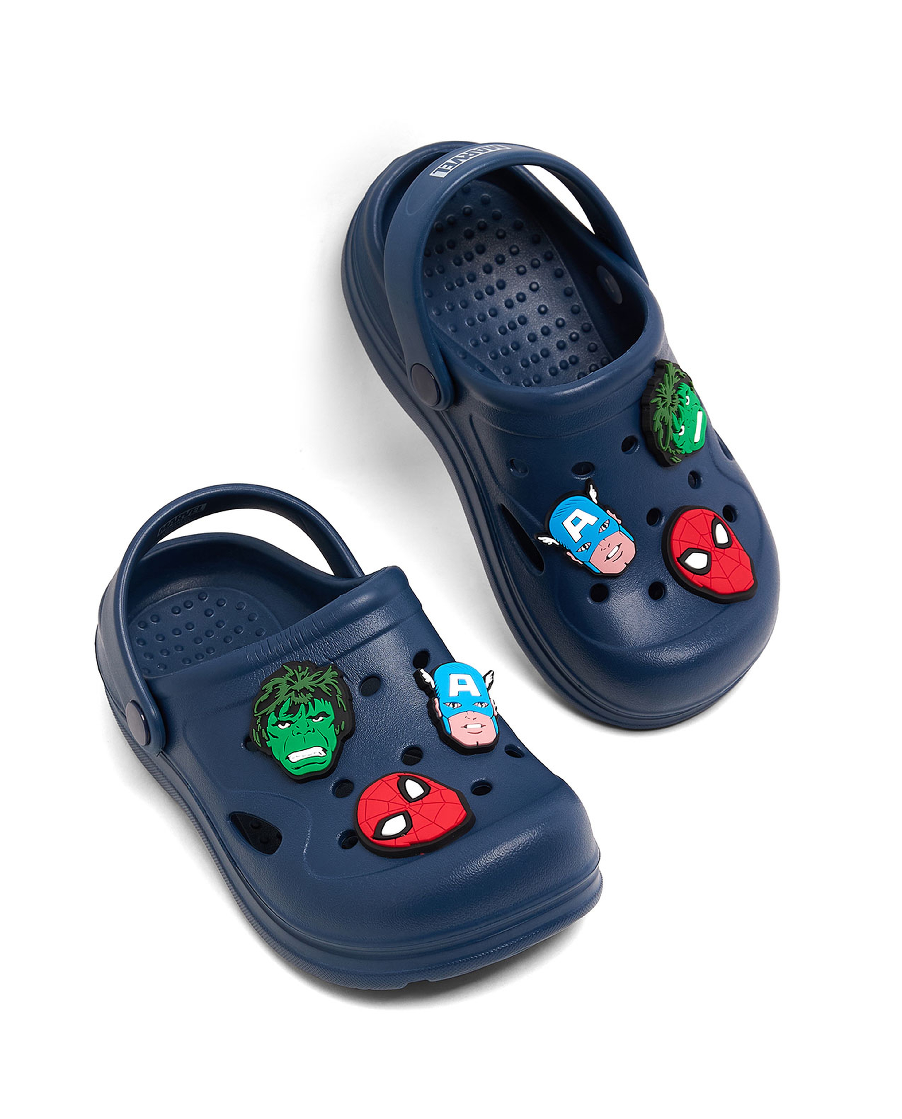 Solid Clogs with Marvel Charm
