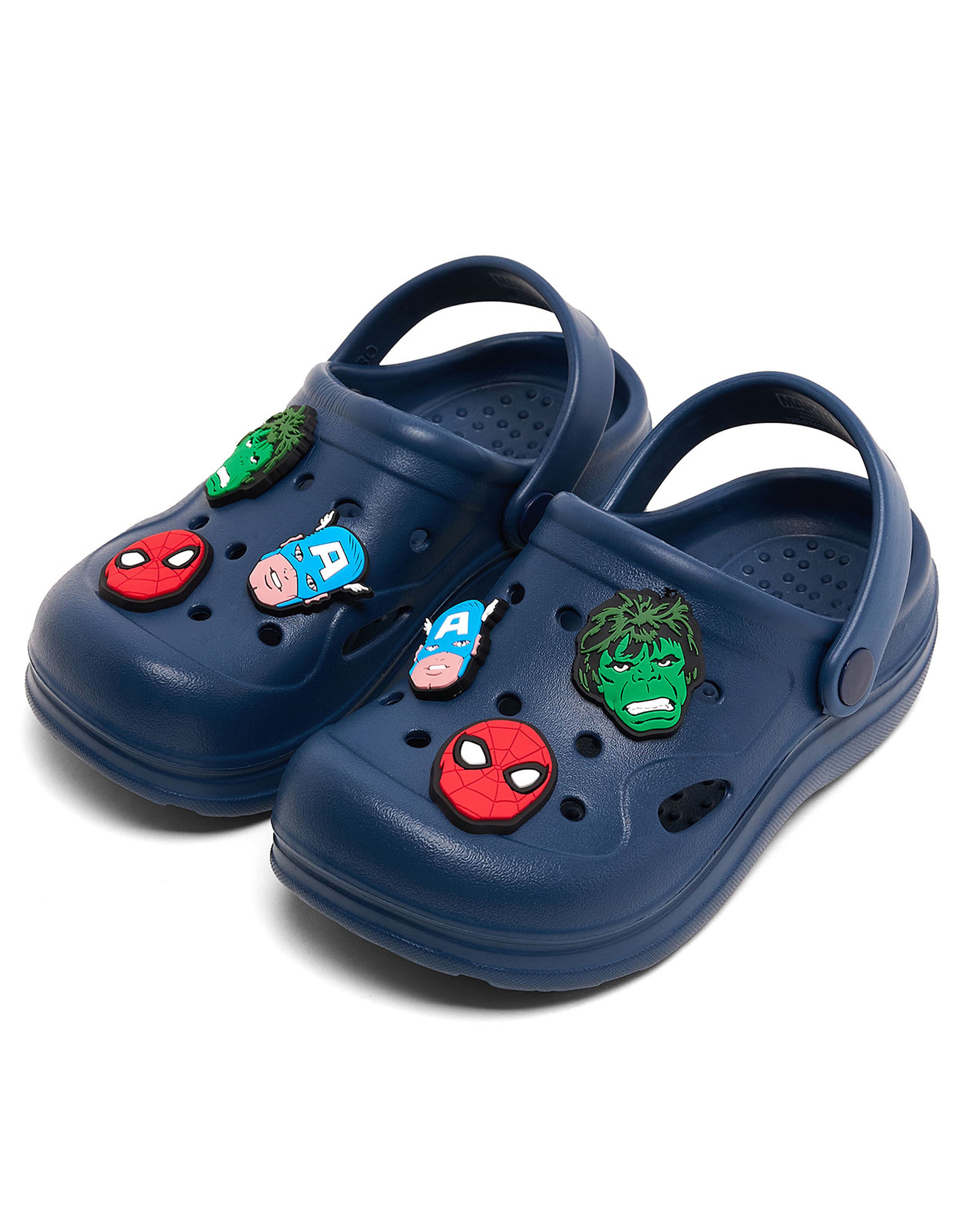 Solid Clogs with Marvel Charm