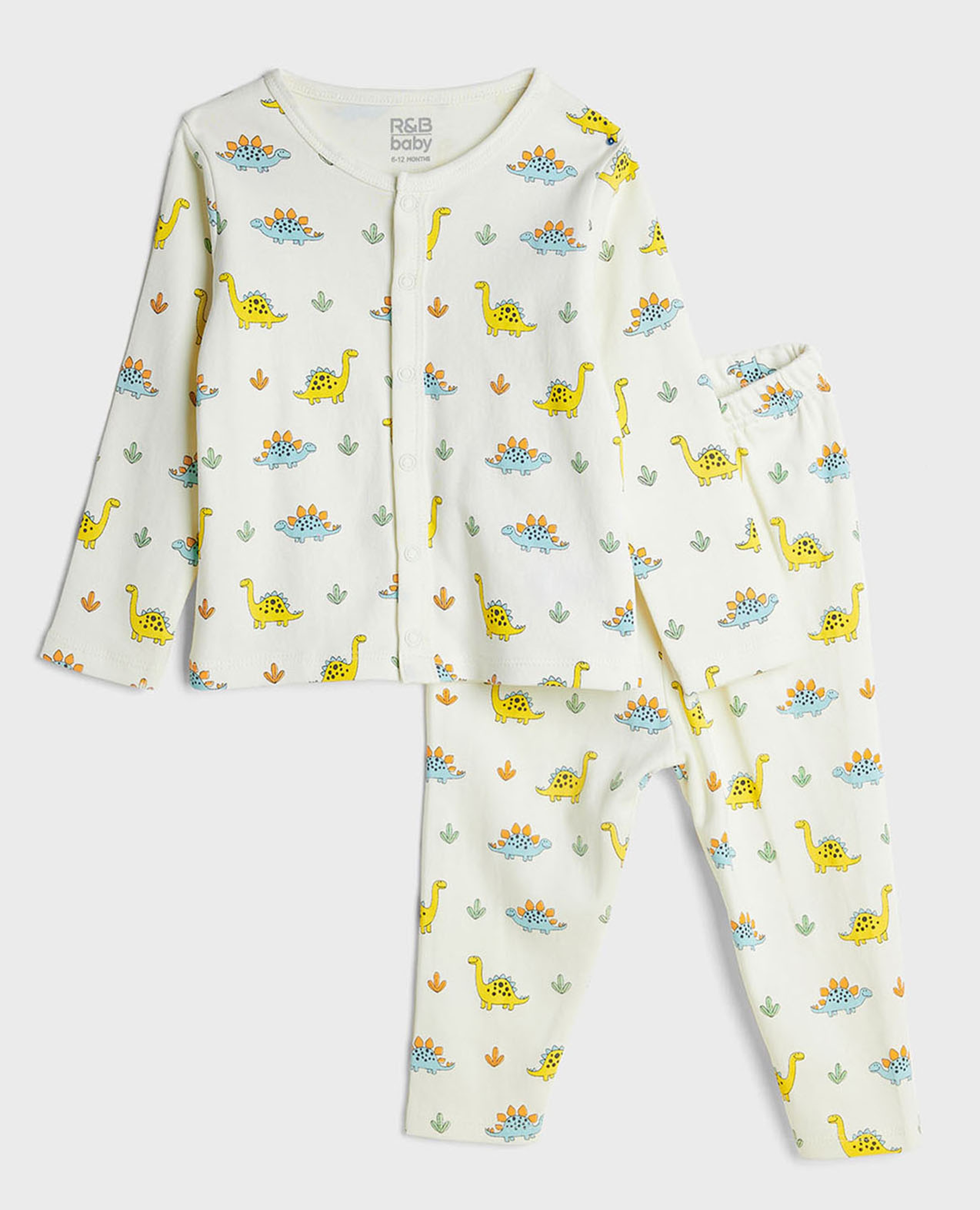 طقم ملابس بطبعة - 4 قطع