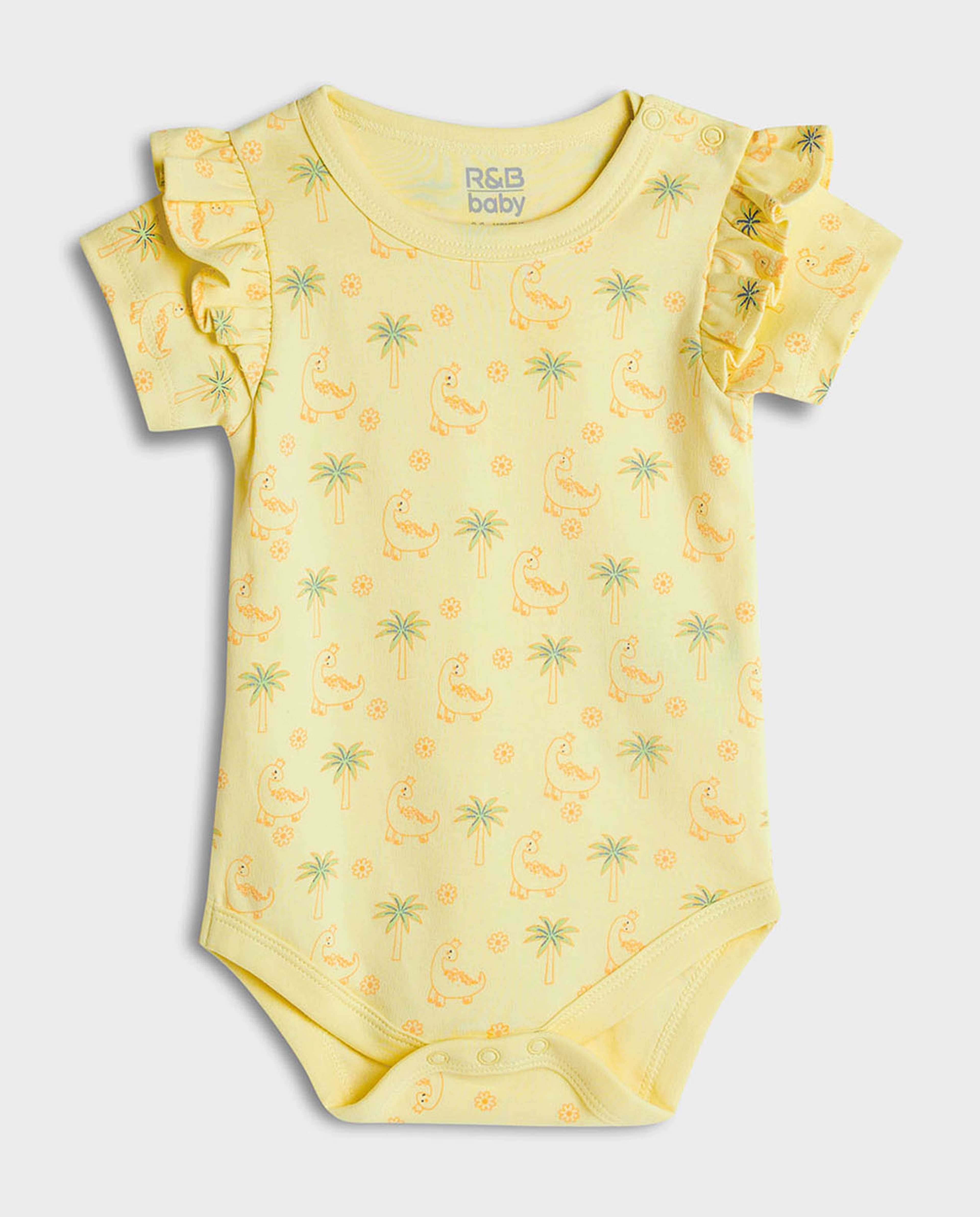 Pack of 3 Printed Bodysuits