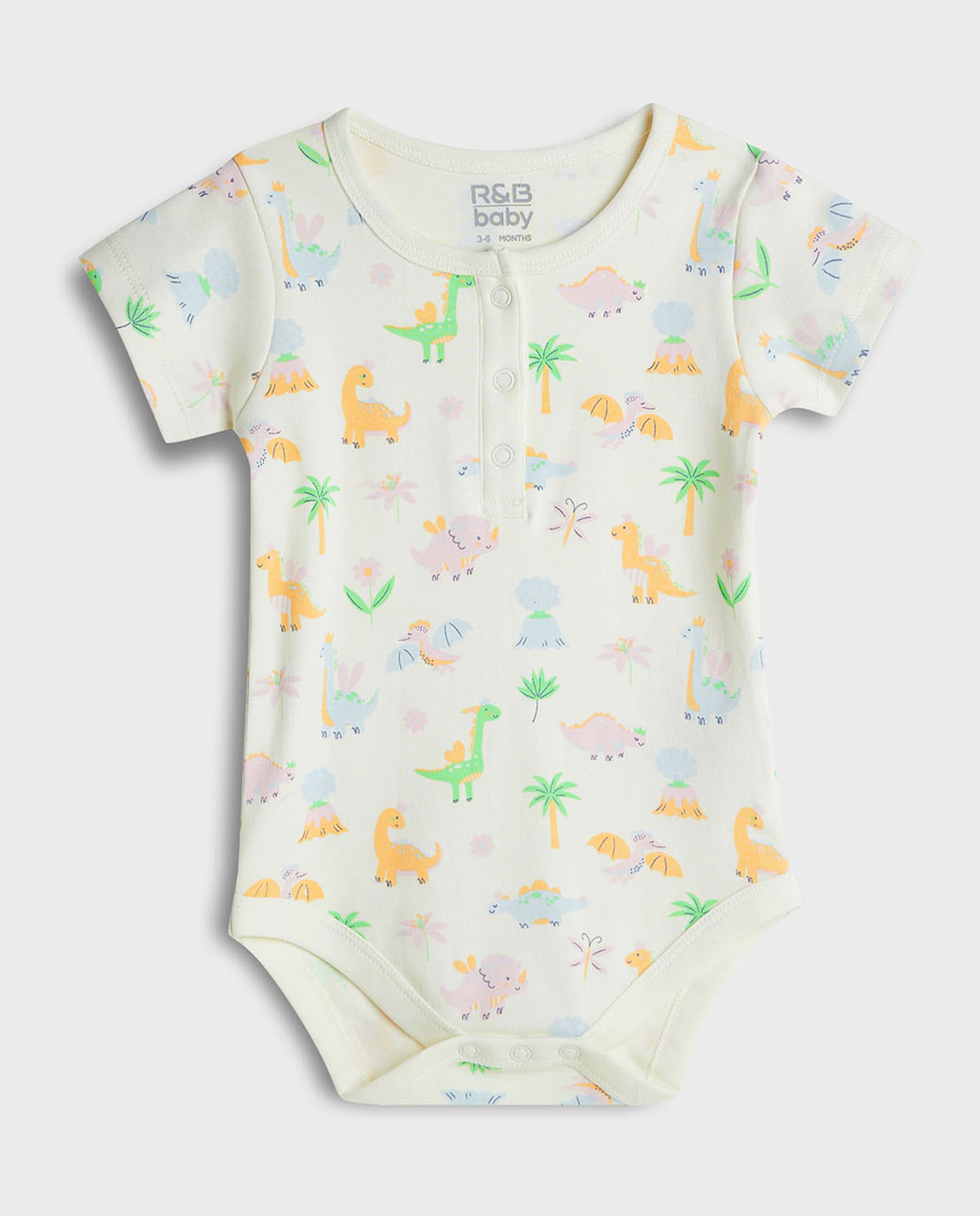 Pack of 3 Printed Bodysuits