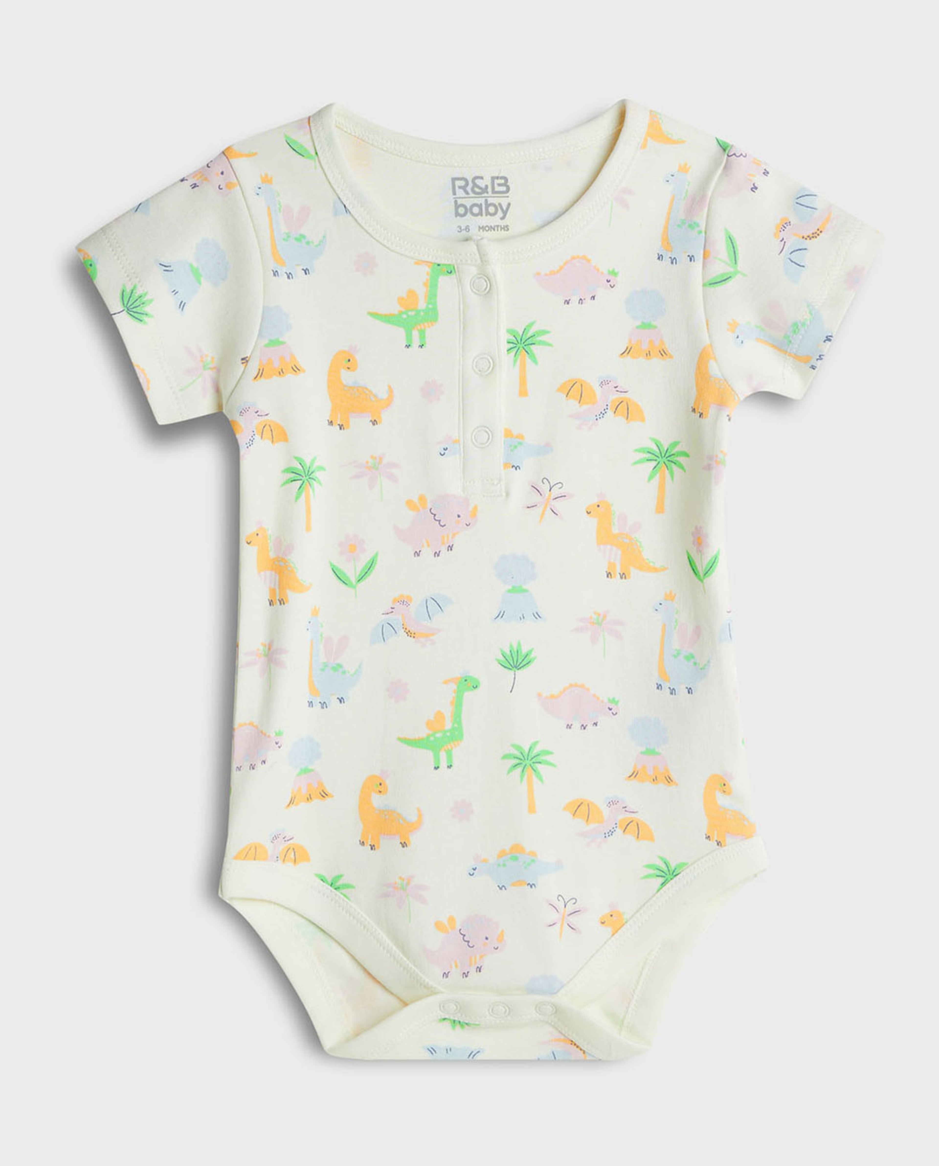 Pack of 3 Printed Bodysuits