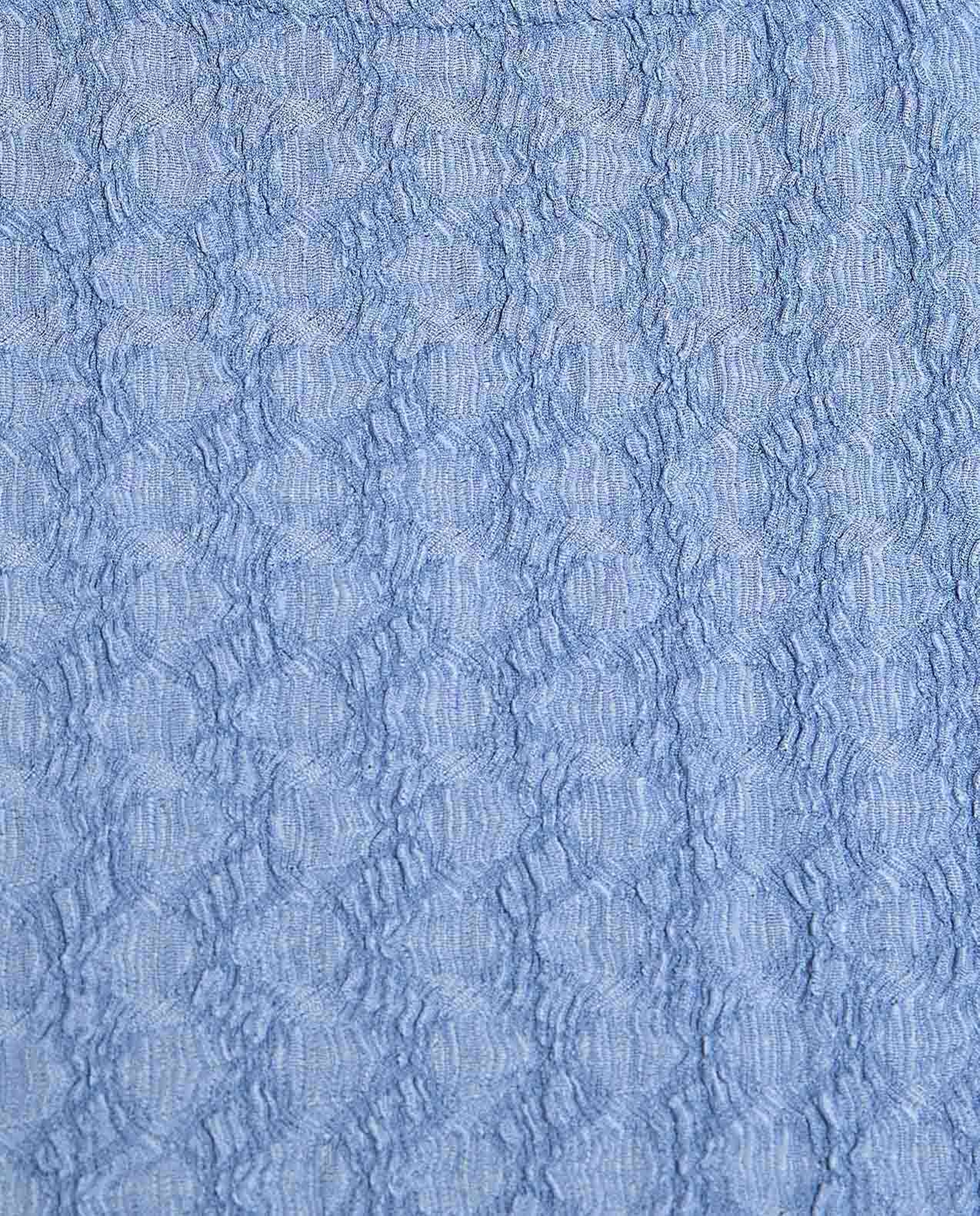 Textured Top with Crew Neck and Short Sleeves