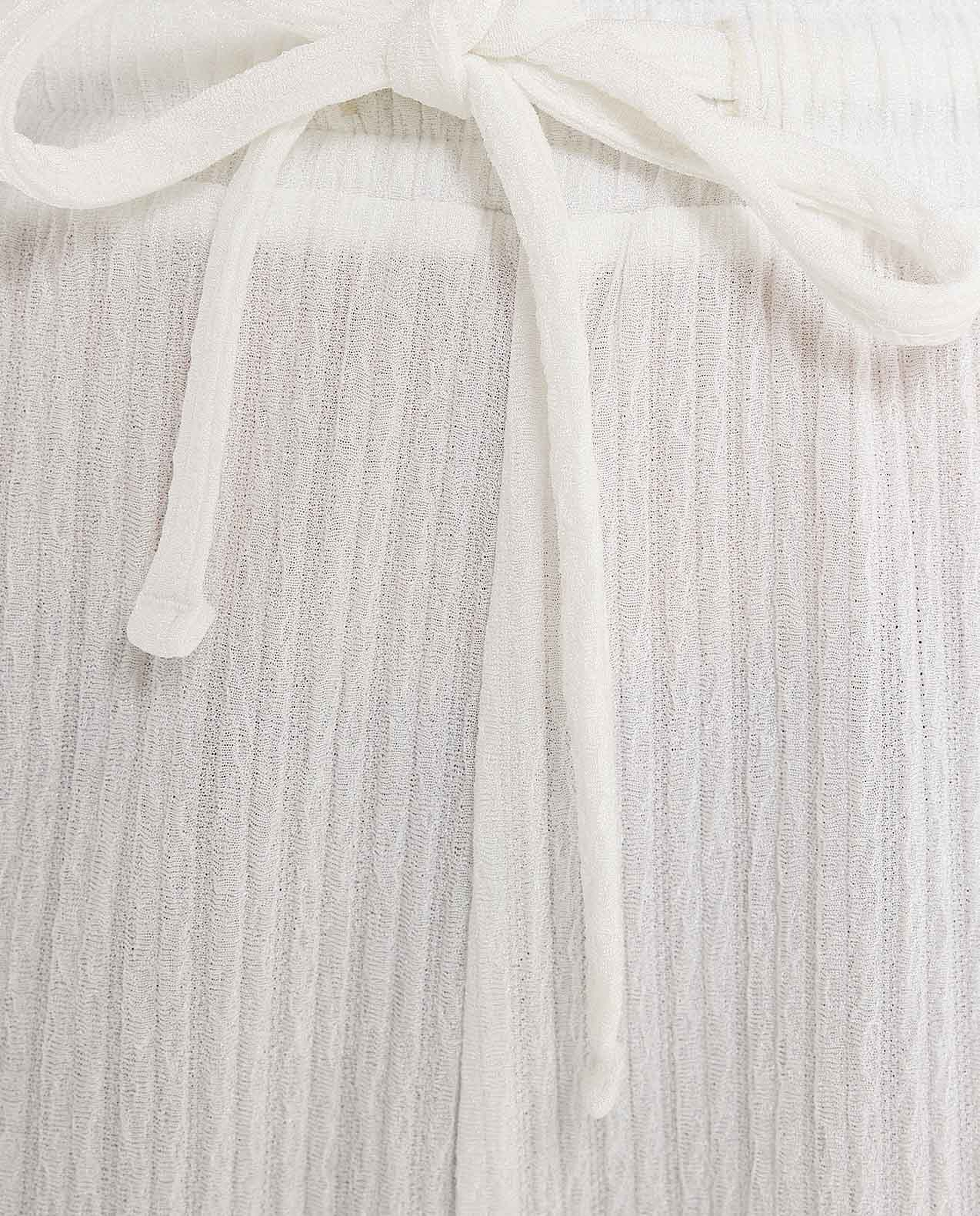 Textured Straight Fit Pants with Drawstring Closure