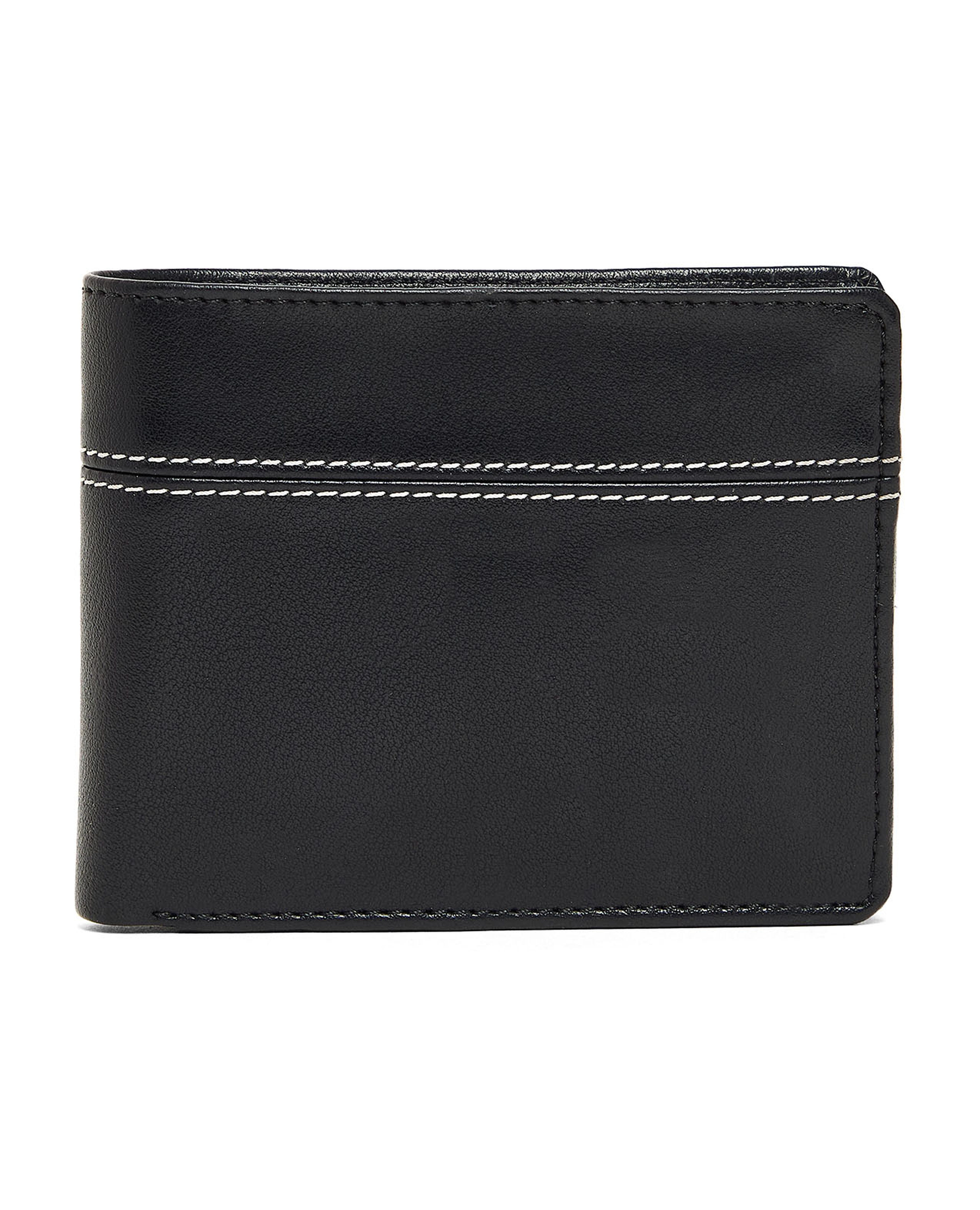 Stitch Detail Bi-Fold Wallet