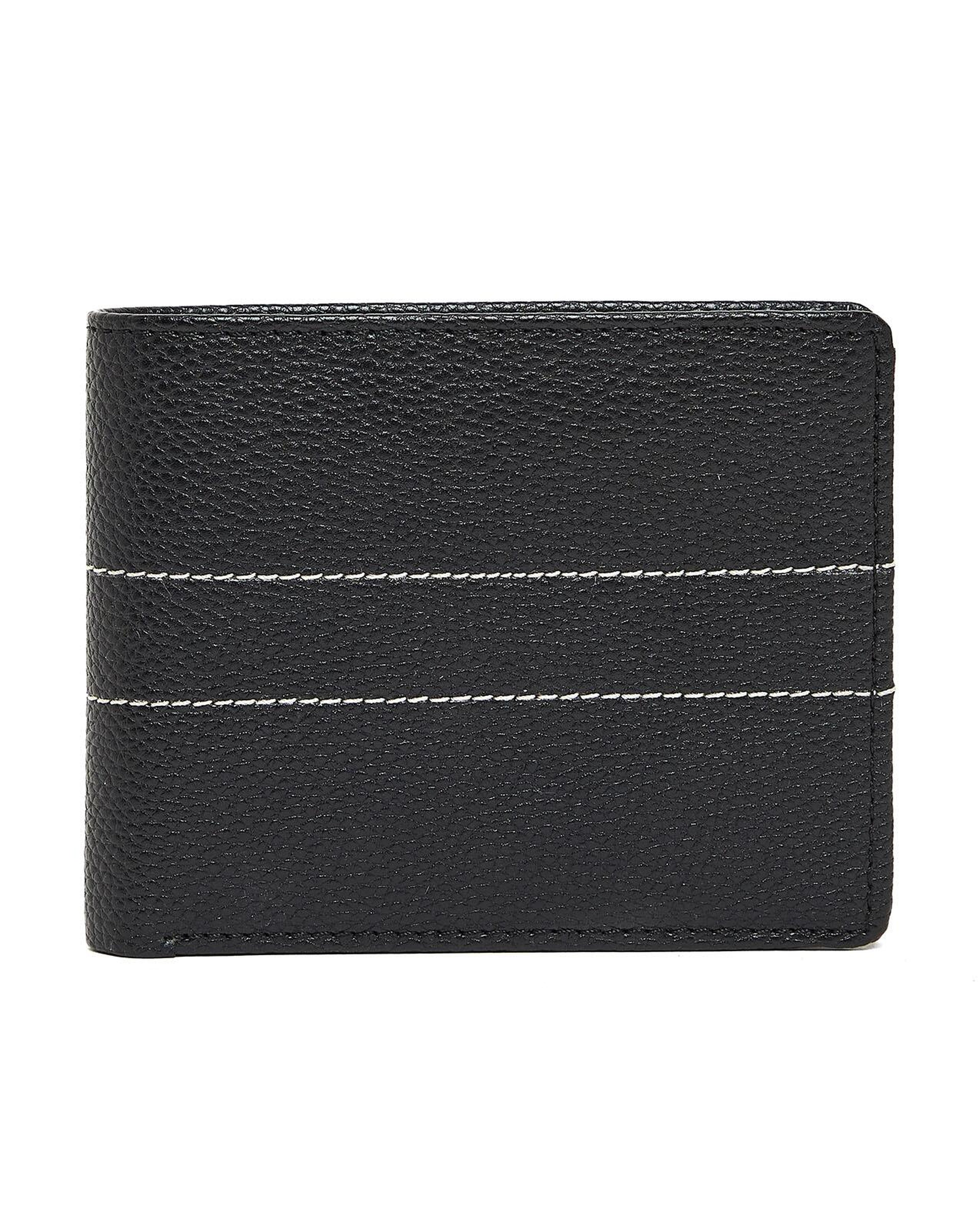 Stitch Detail Bi-Fold Wallet