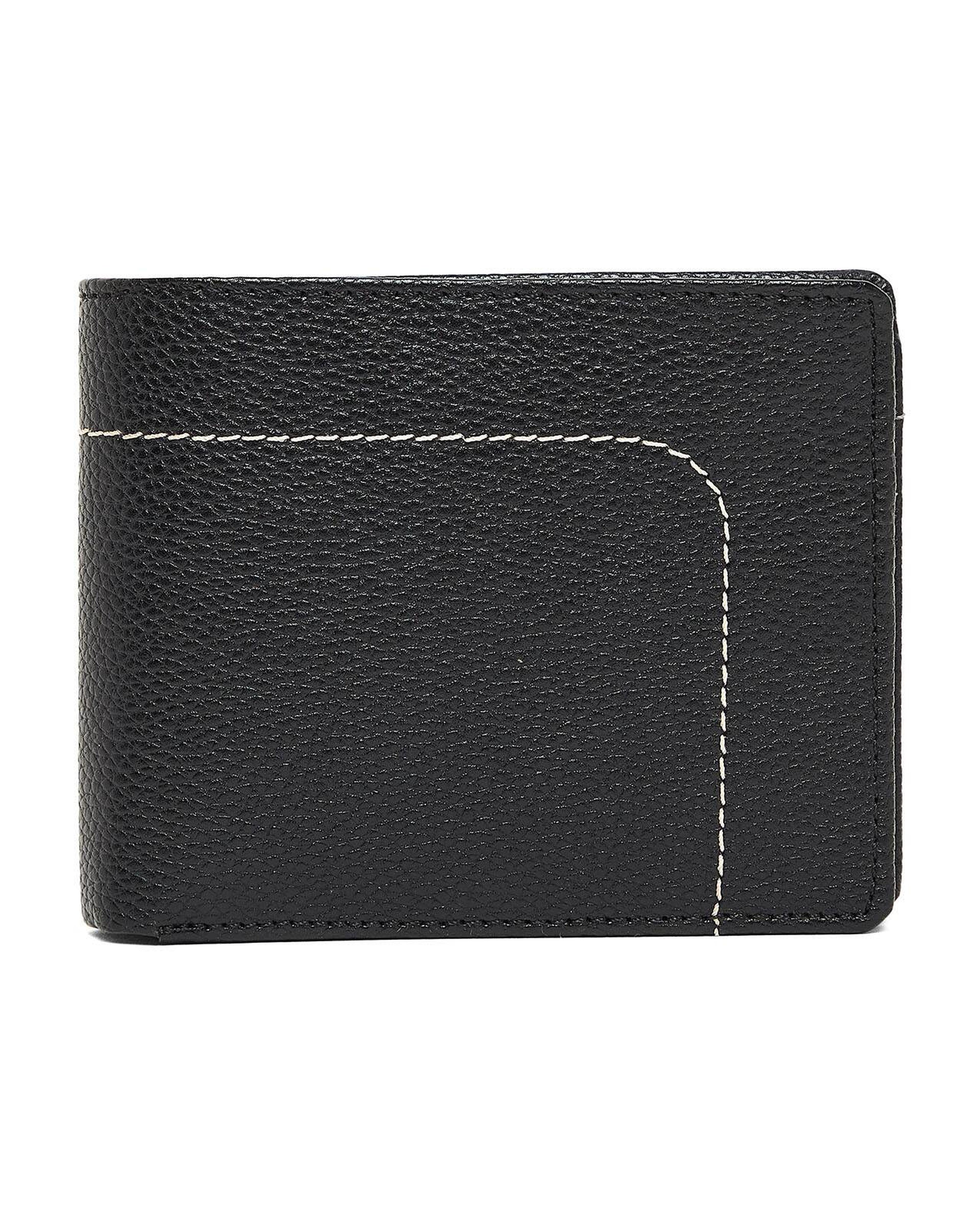 Textured Bi-Fold Wallet
