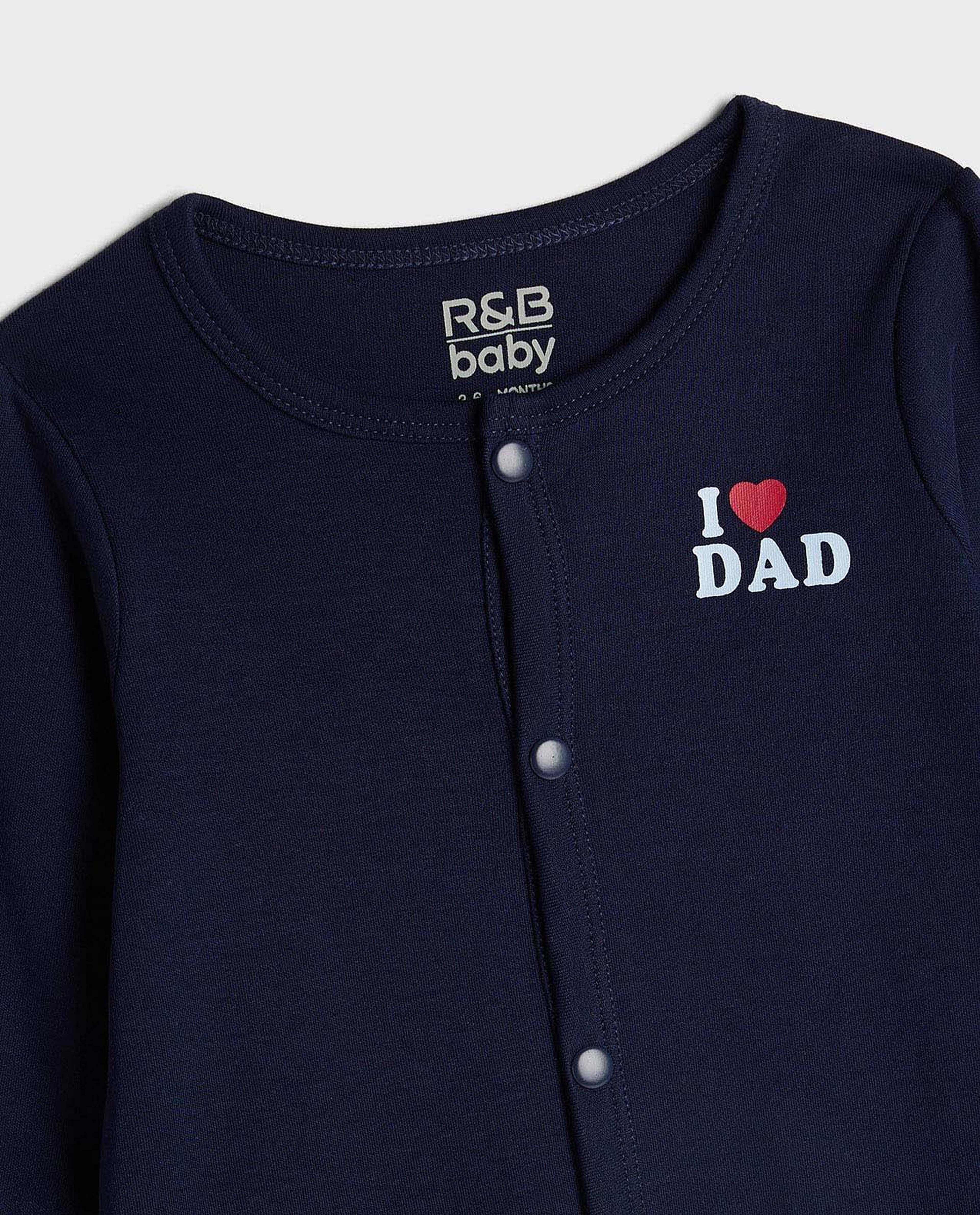 Pack of 2 Print Detail Sleepsuits