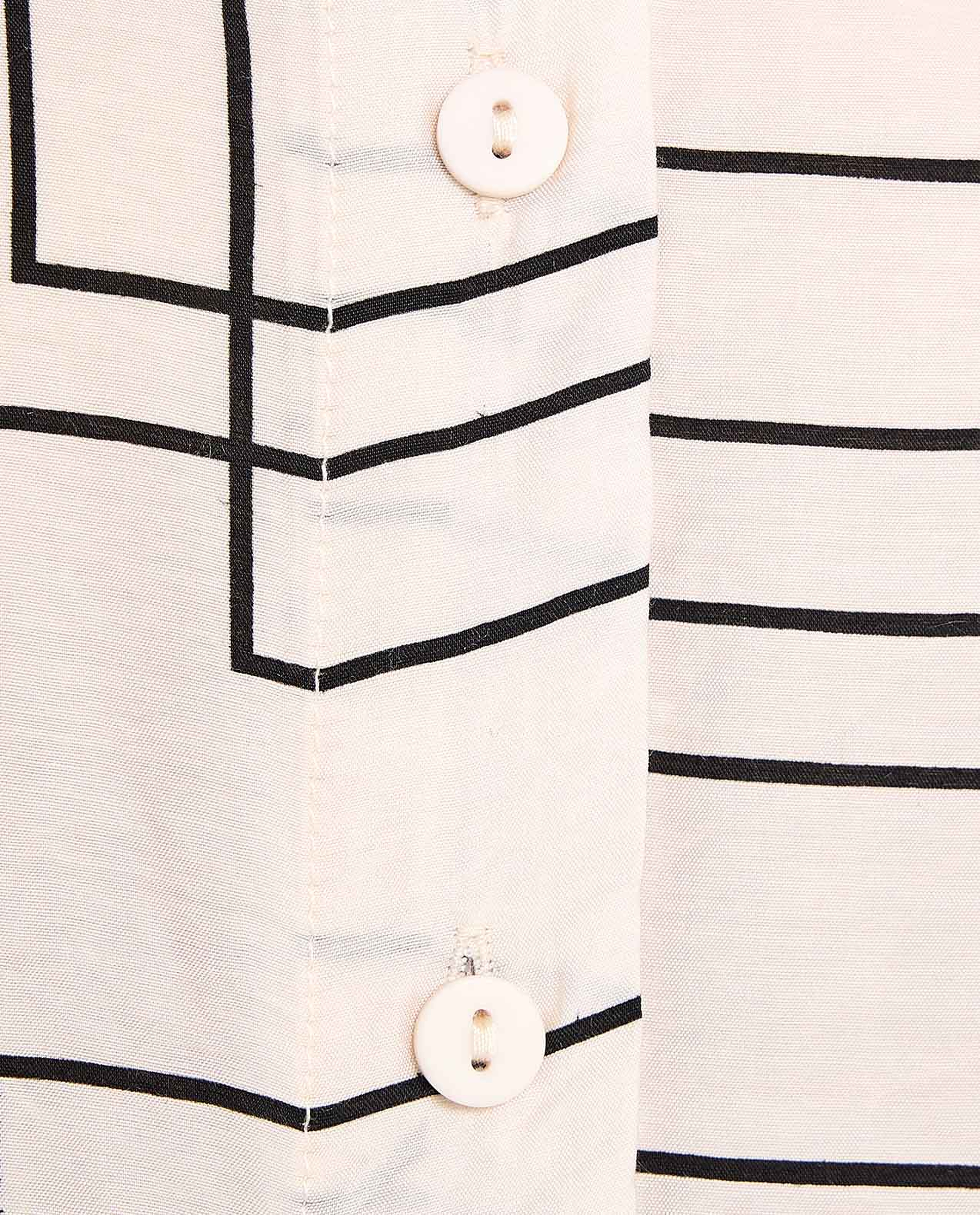 Printed Shirt Tunic with Classic Collar and Long Sleeves