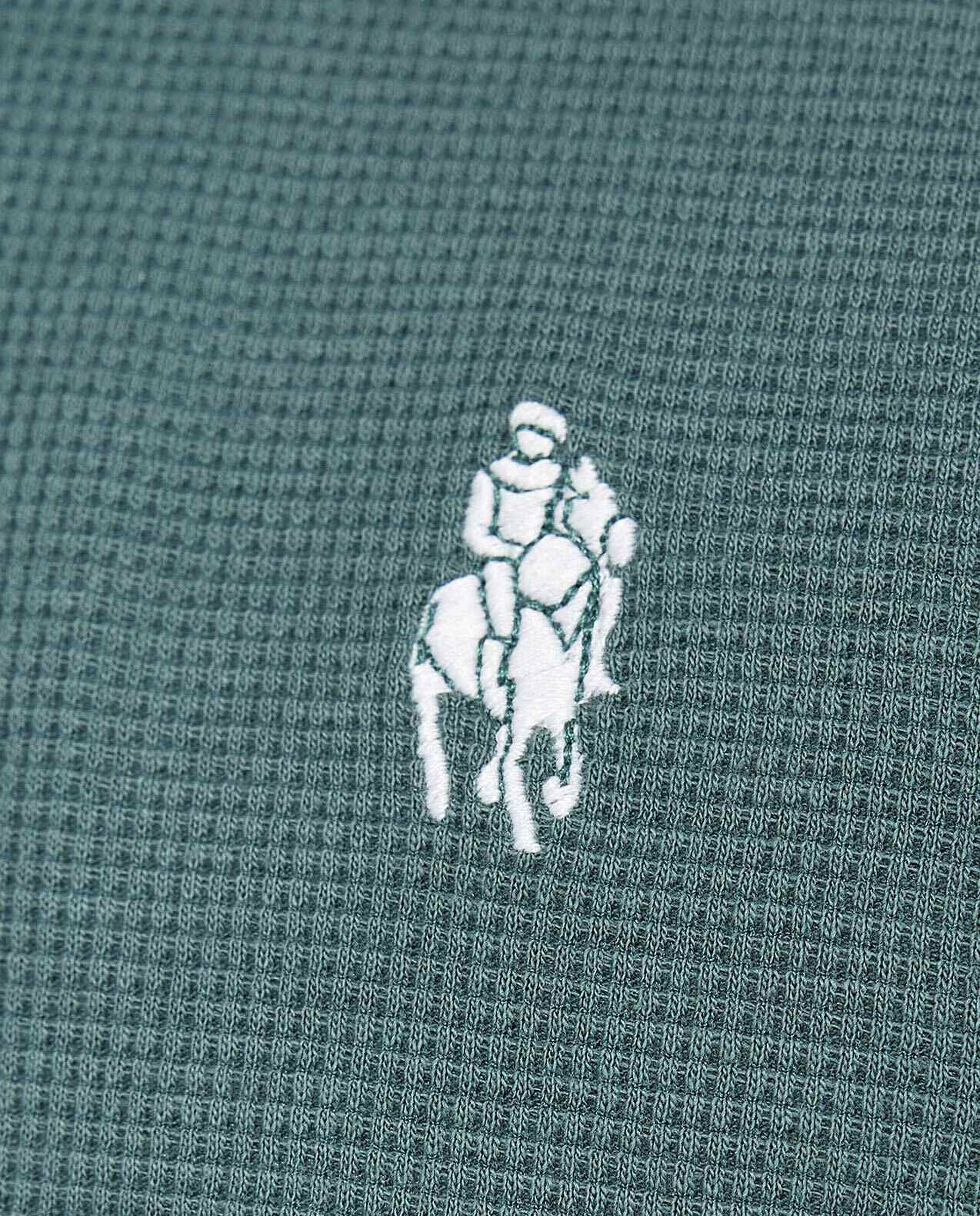 Logo Detail Polo T-Shirt with Short Sleeves