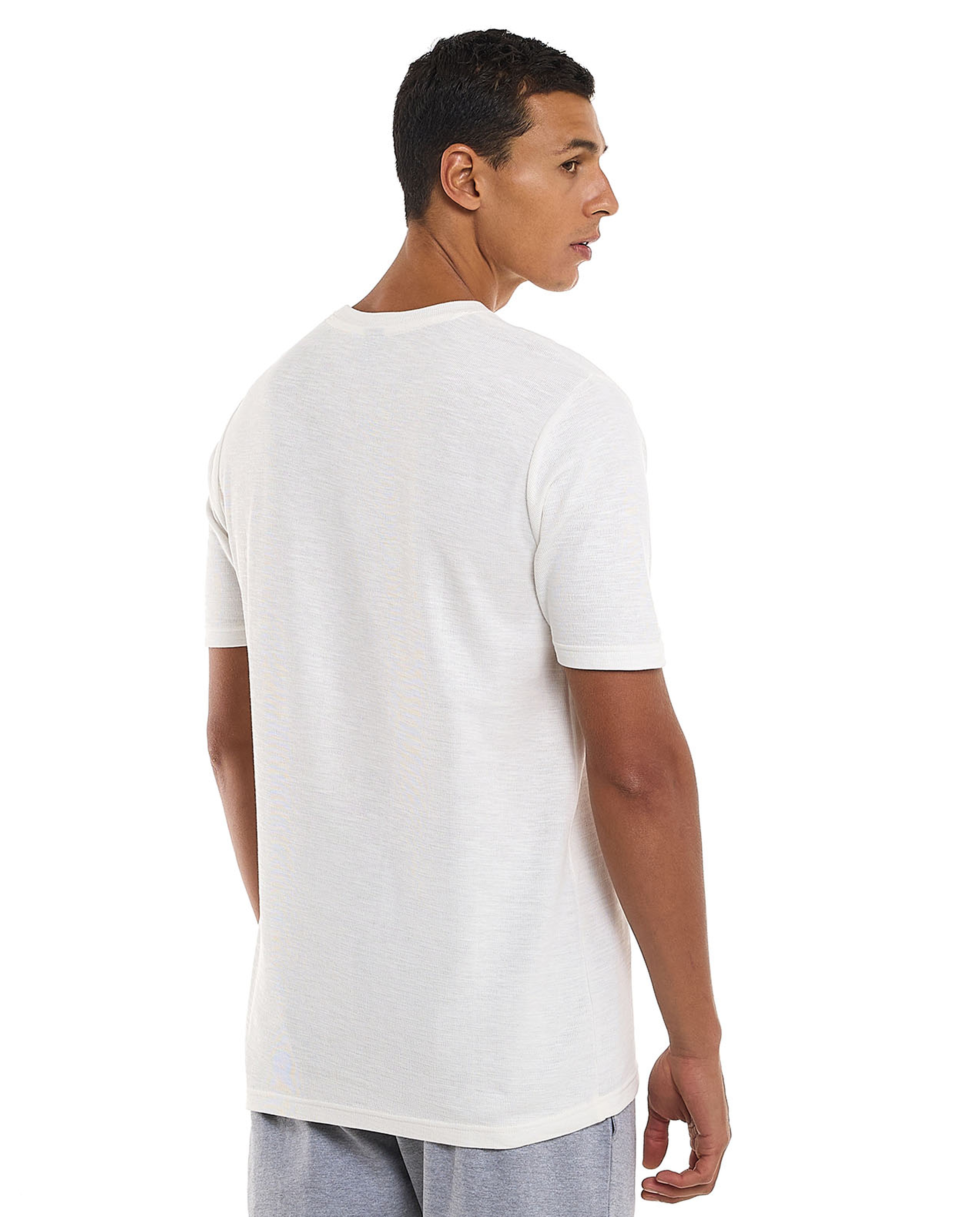 Printed T-Shirt with Crew Neck and Short Sleeves