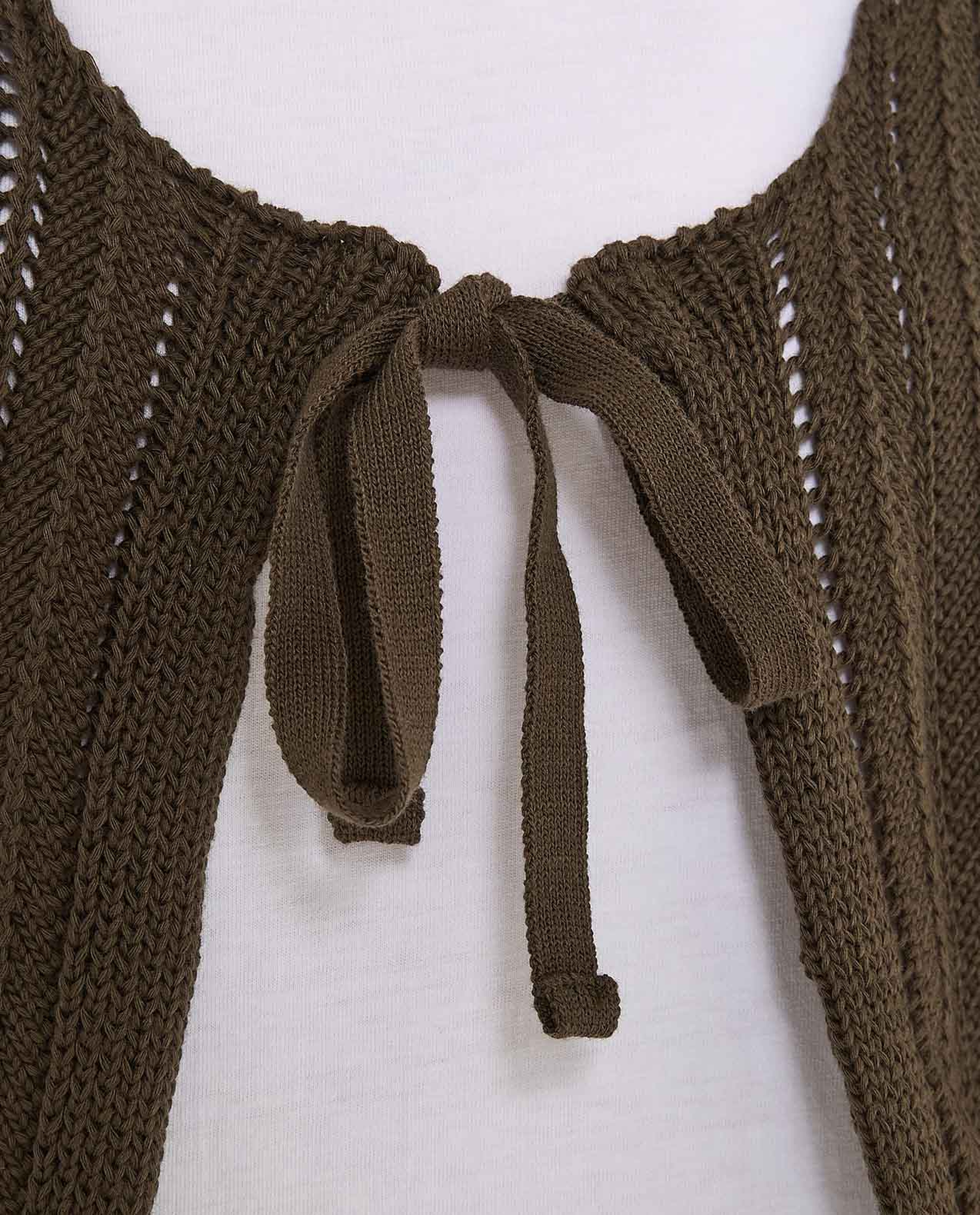 Vest Style T-Shirt with Crew Neck and Short Sleeves