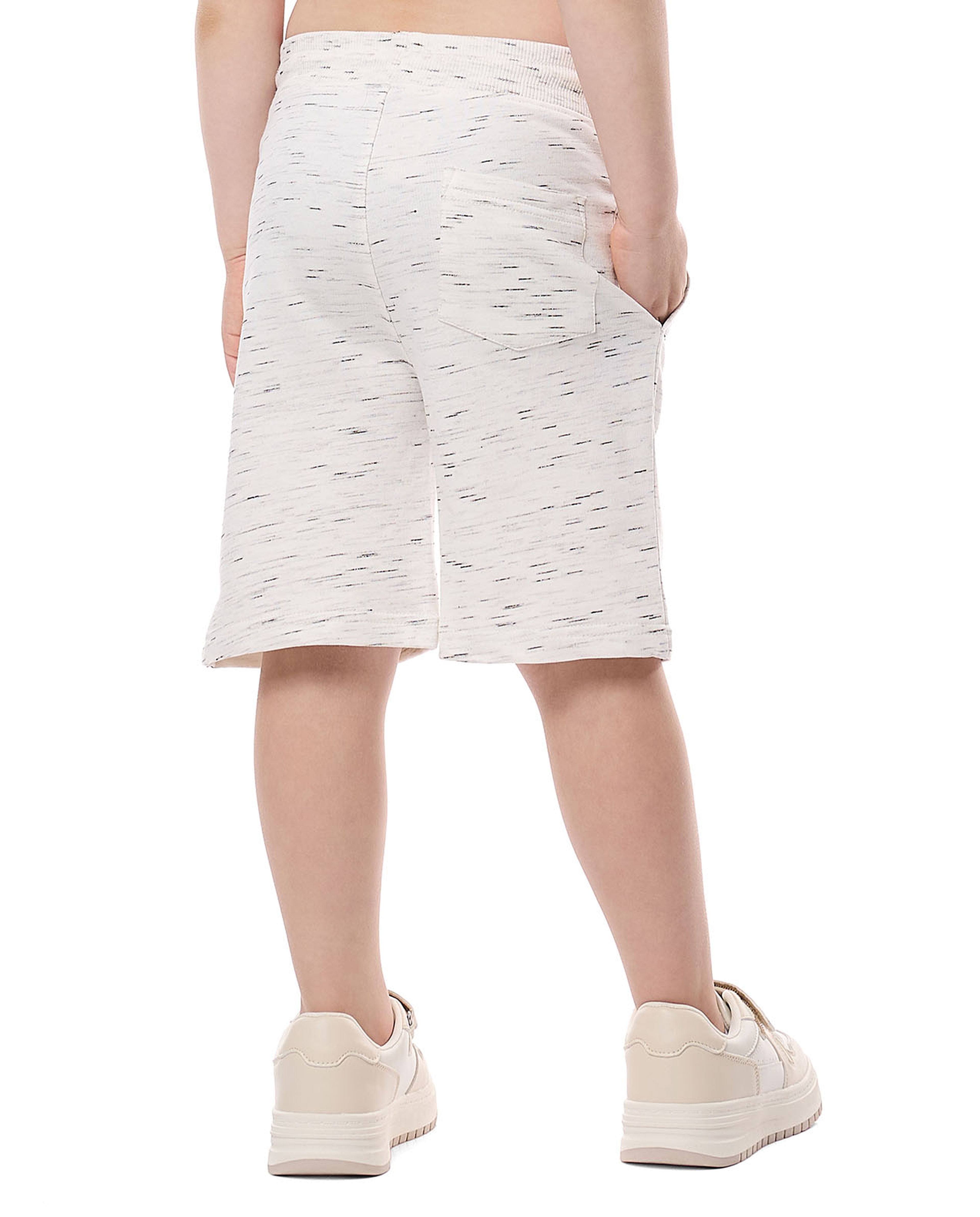 Printed Shorts with Drawstring Closure