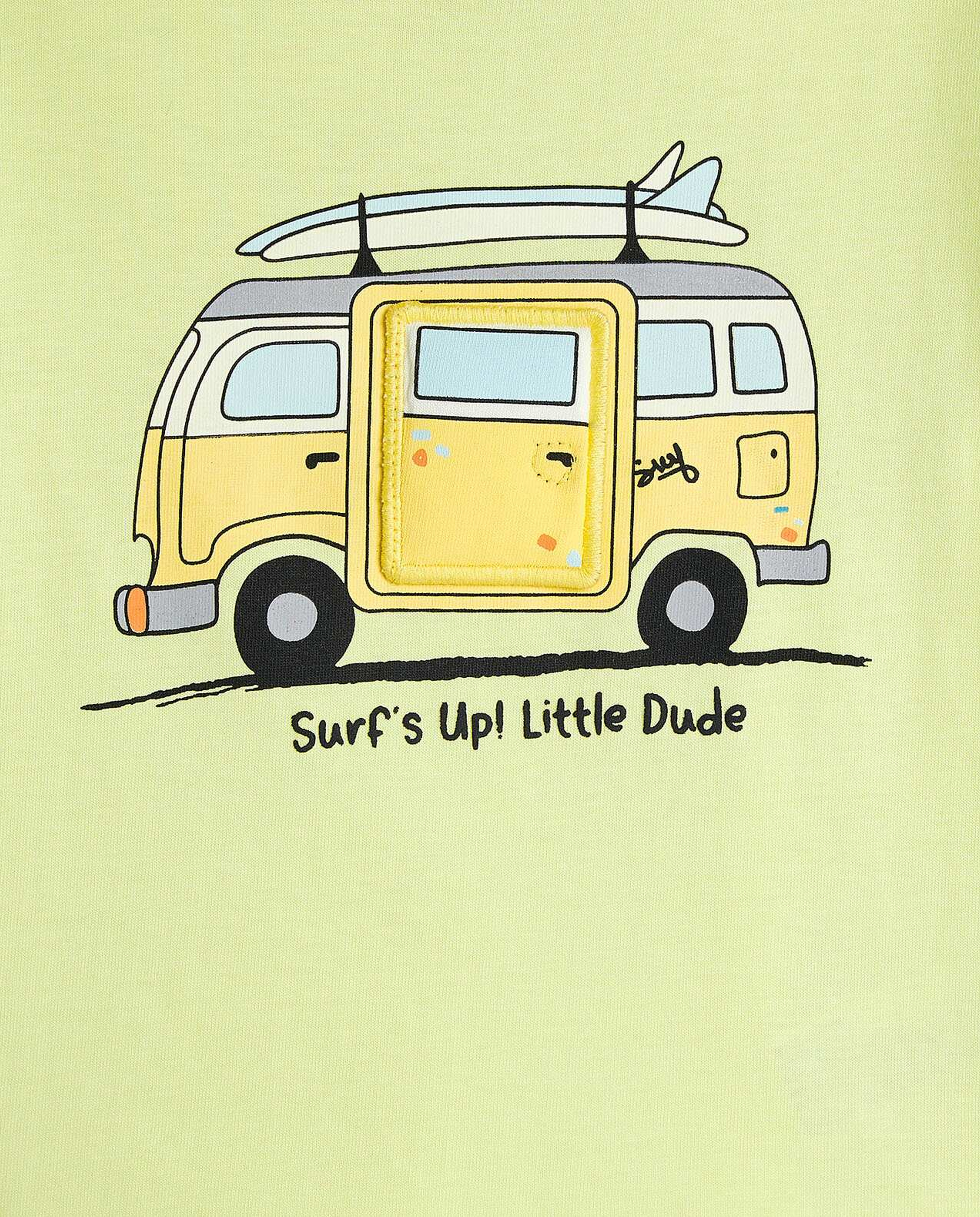 Embroidered T-Shirt with Crew Neck and Short Sleeves