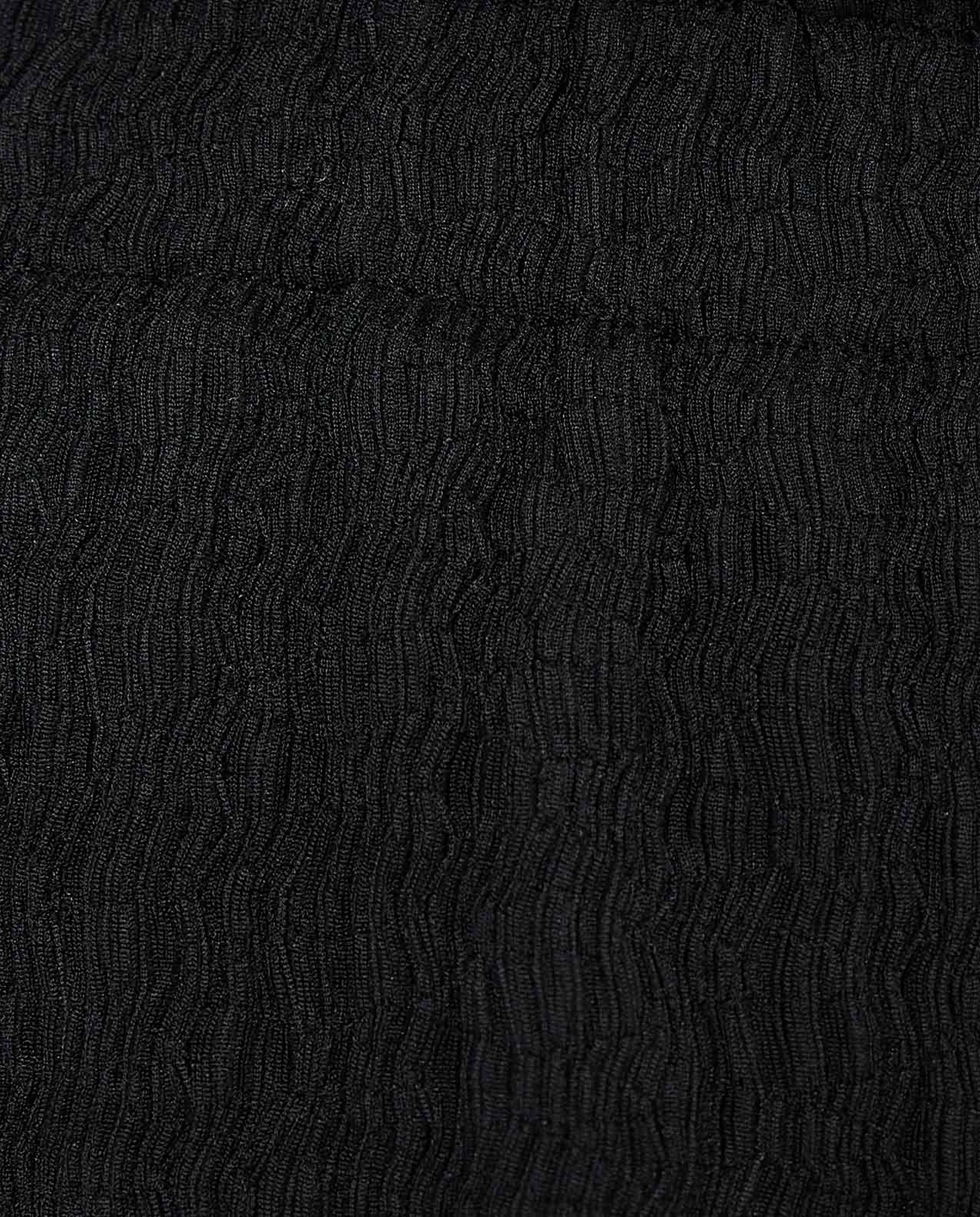 Textured Tiered Midaxi Skirt with Elastic Waist