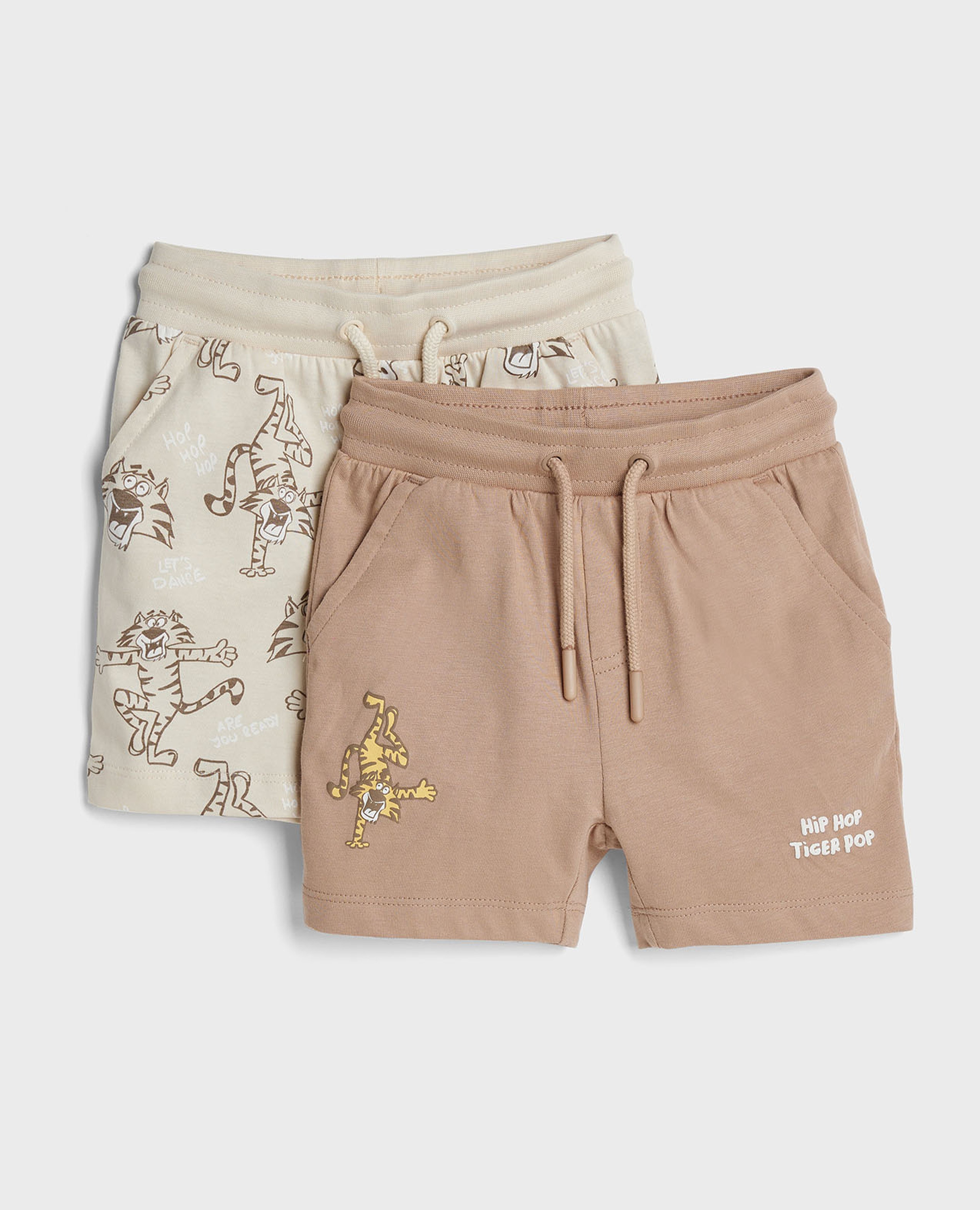 Pack of 2 Printed Shorts