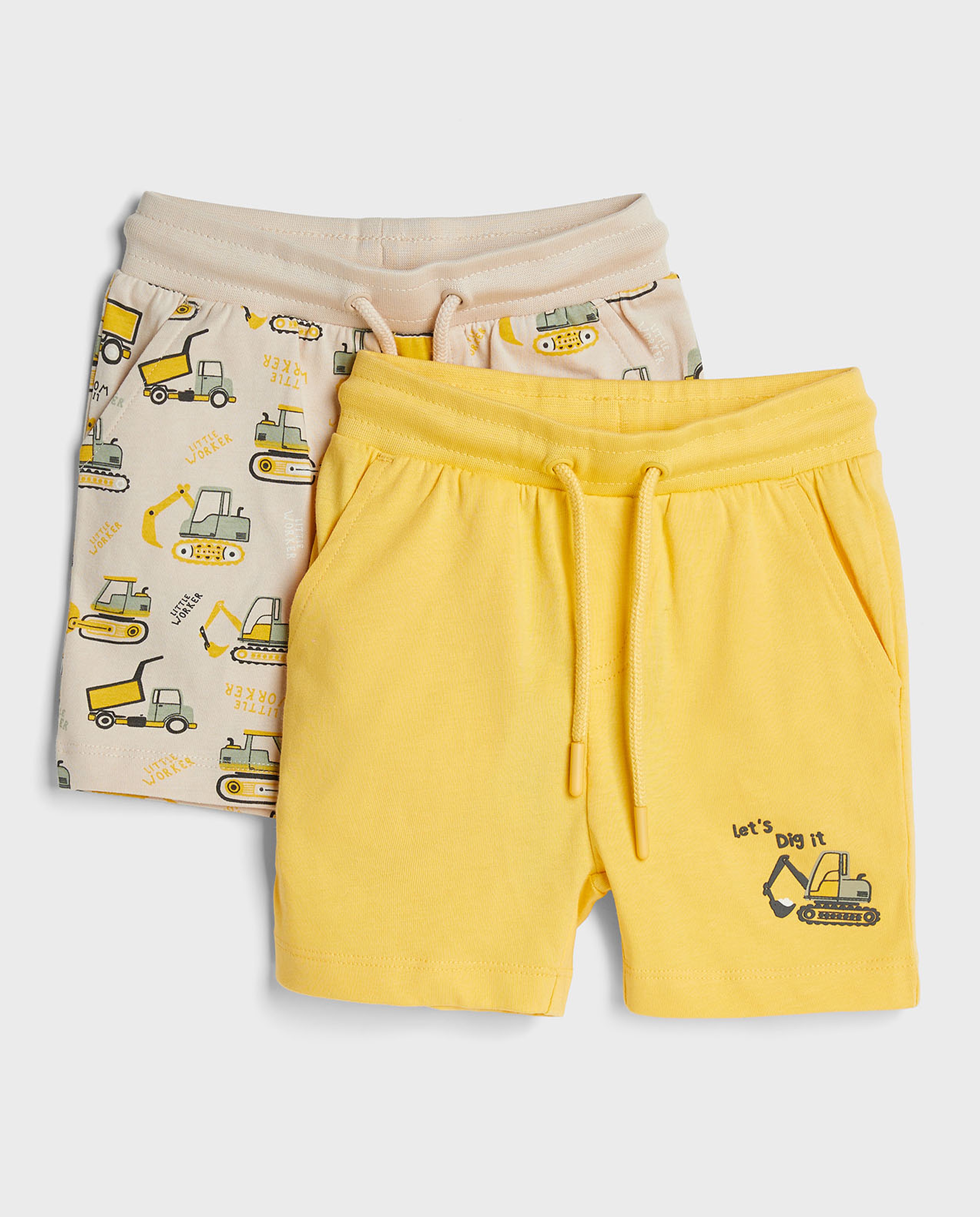 Pack of 2 Printed Shorts