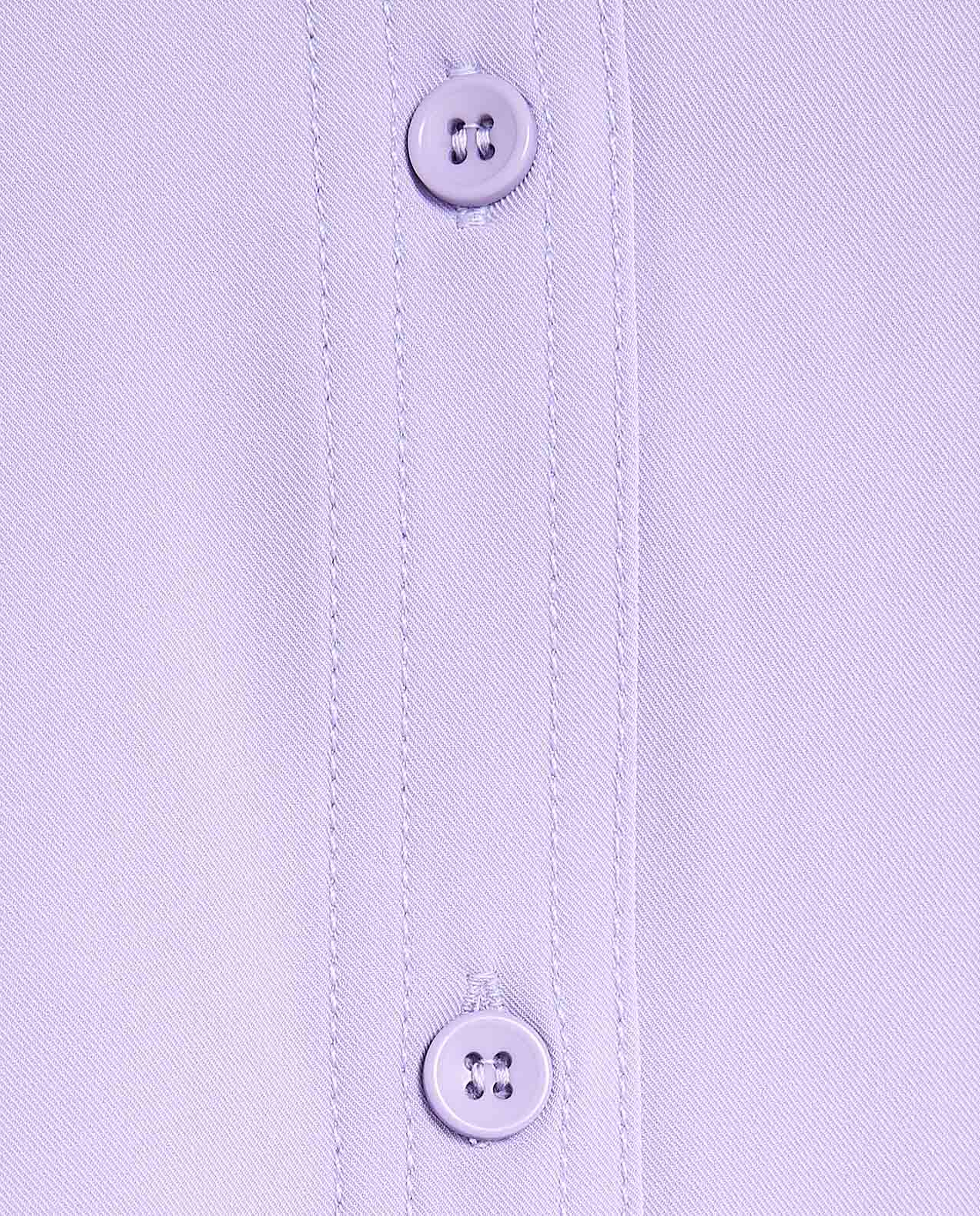 Solid Shirt with Classic Collar and 3/4 Sleeves