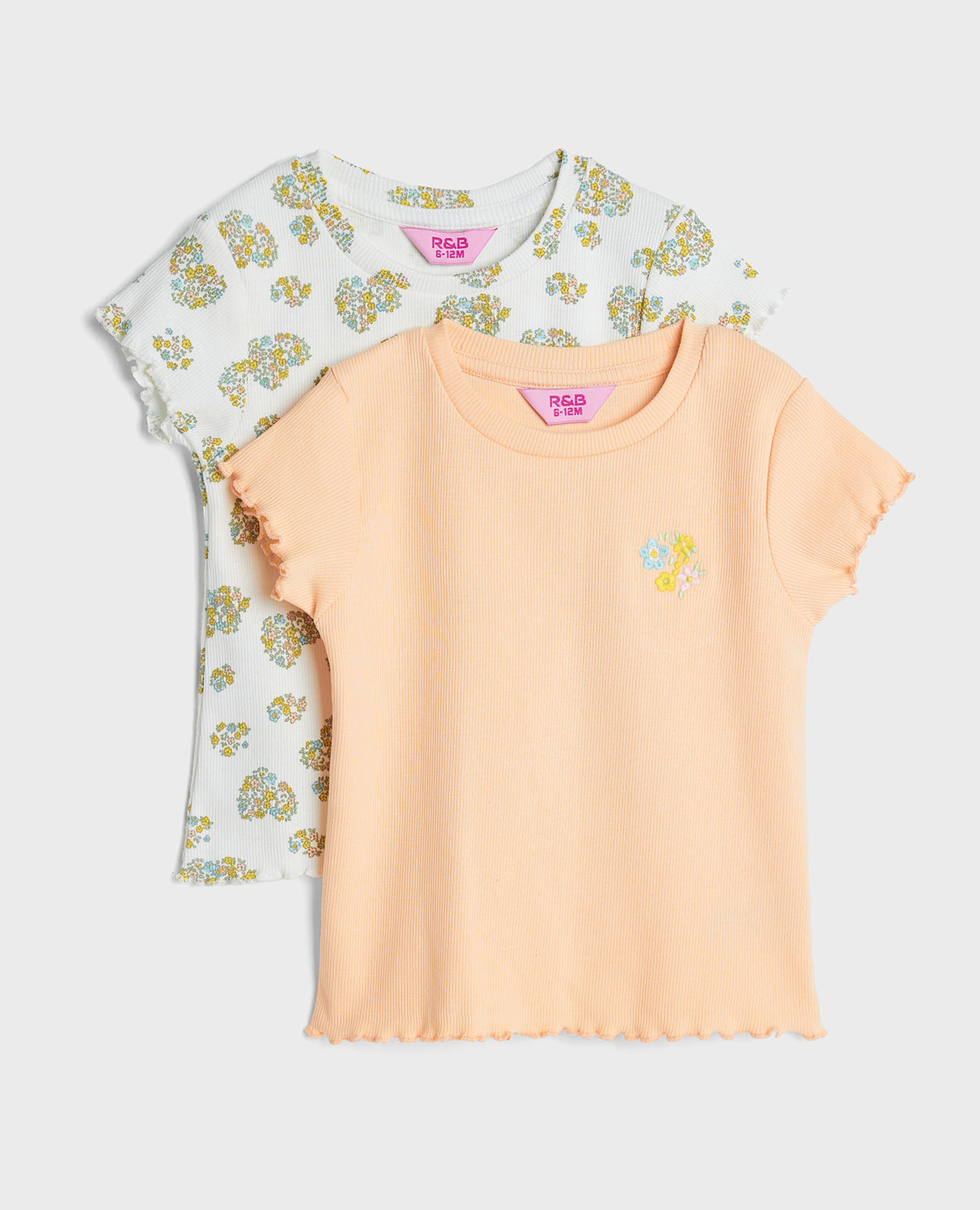 Pack of 2 Printed Tops