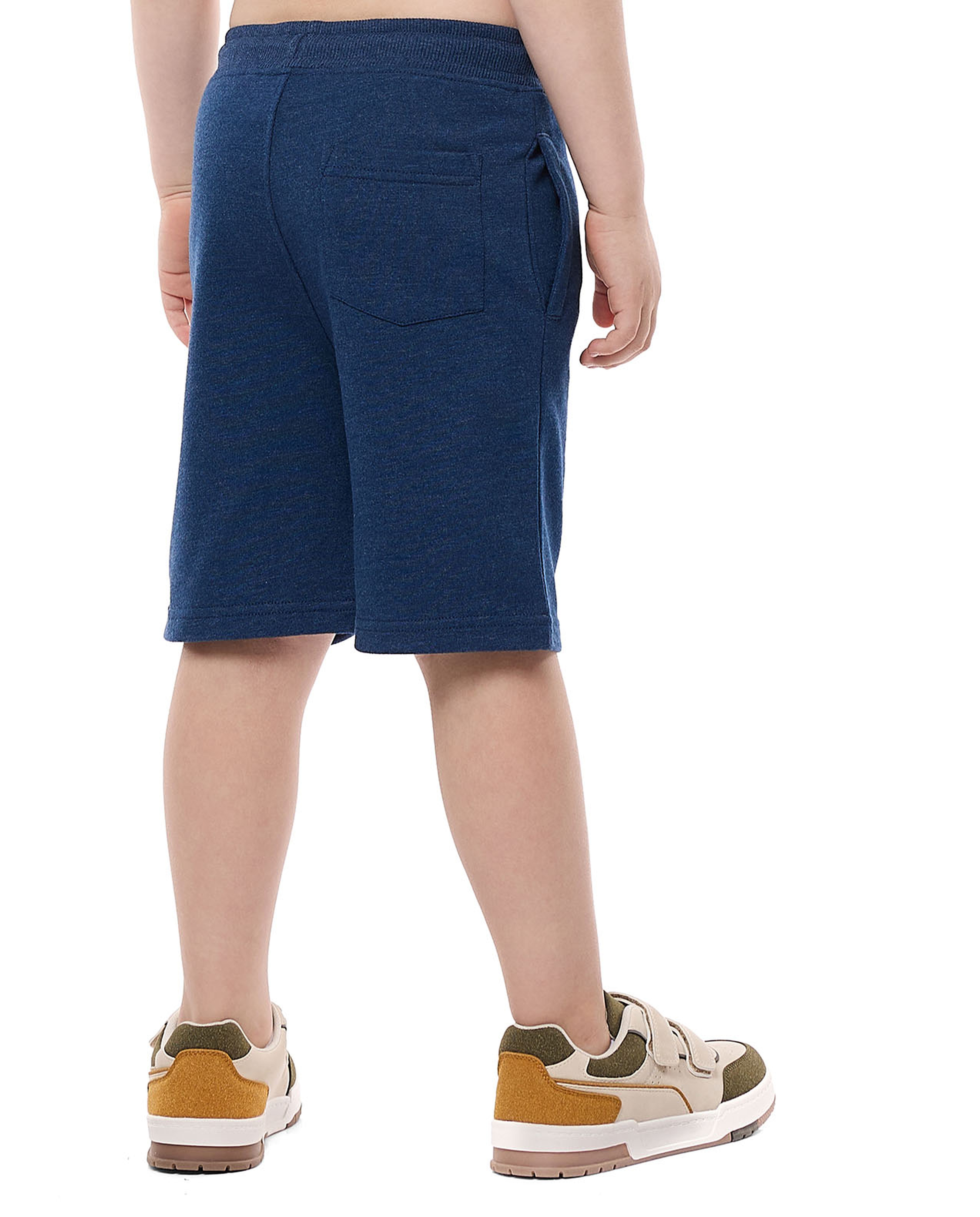 Printed Shorts with Drawstring Closure