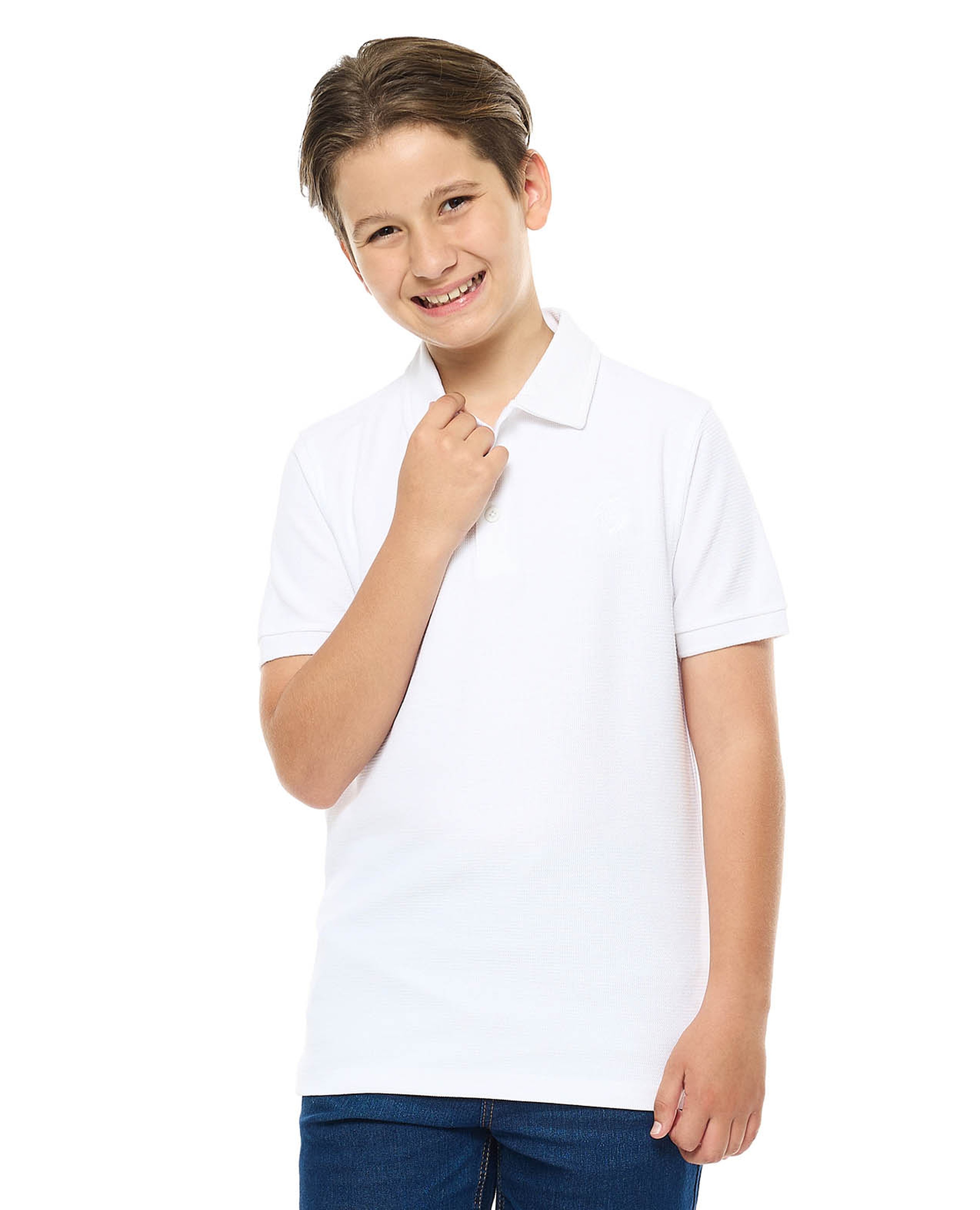 تيشيرت بولو بأكمام قصيرة