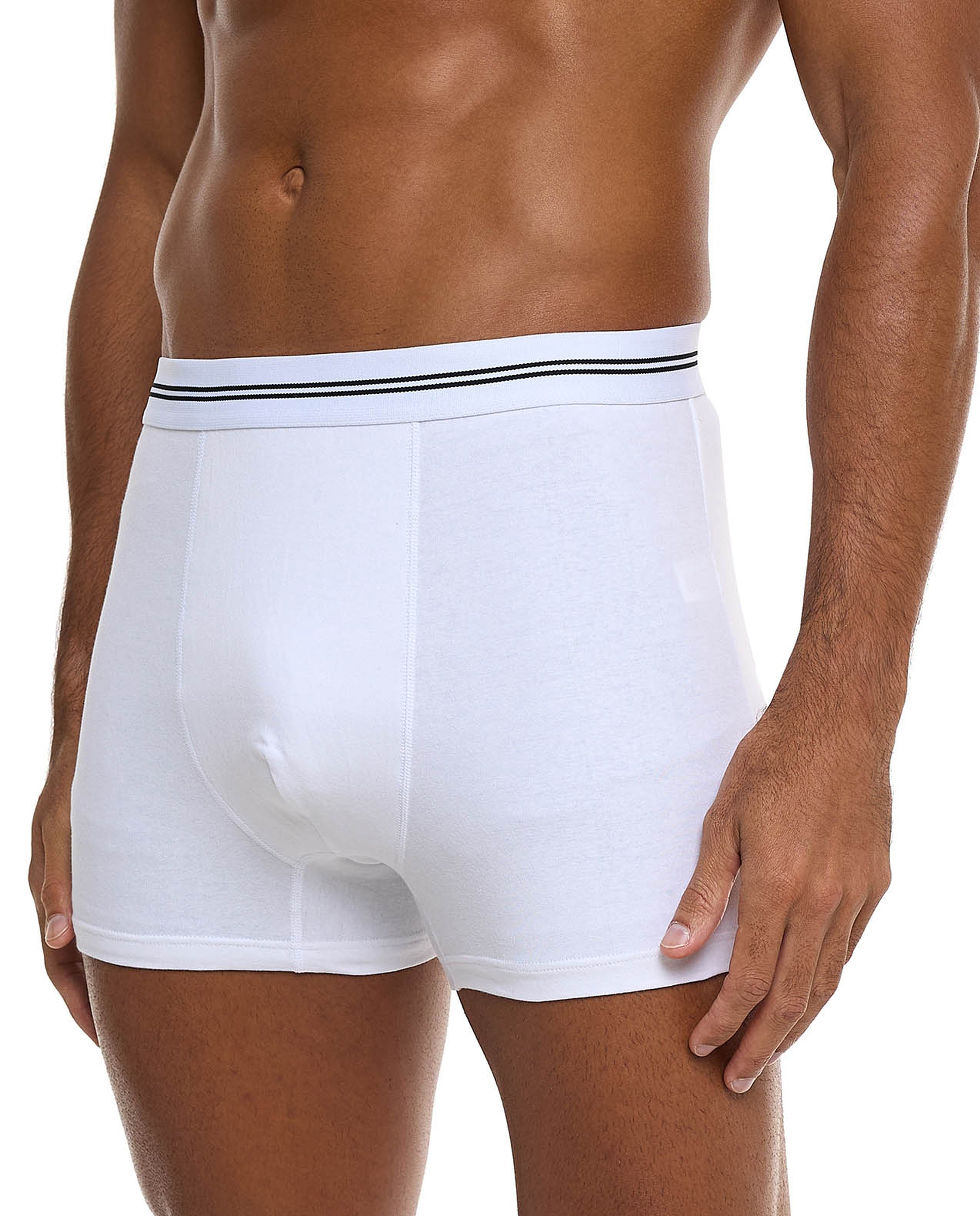 3 Pack Solid Boxer Briefs
