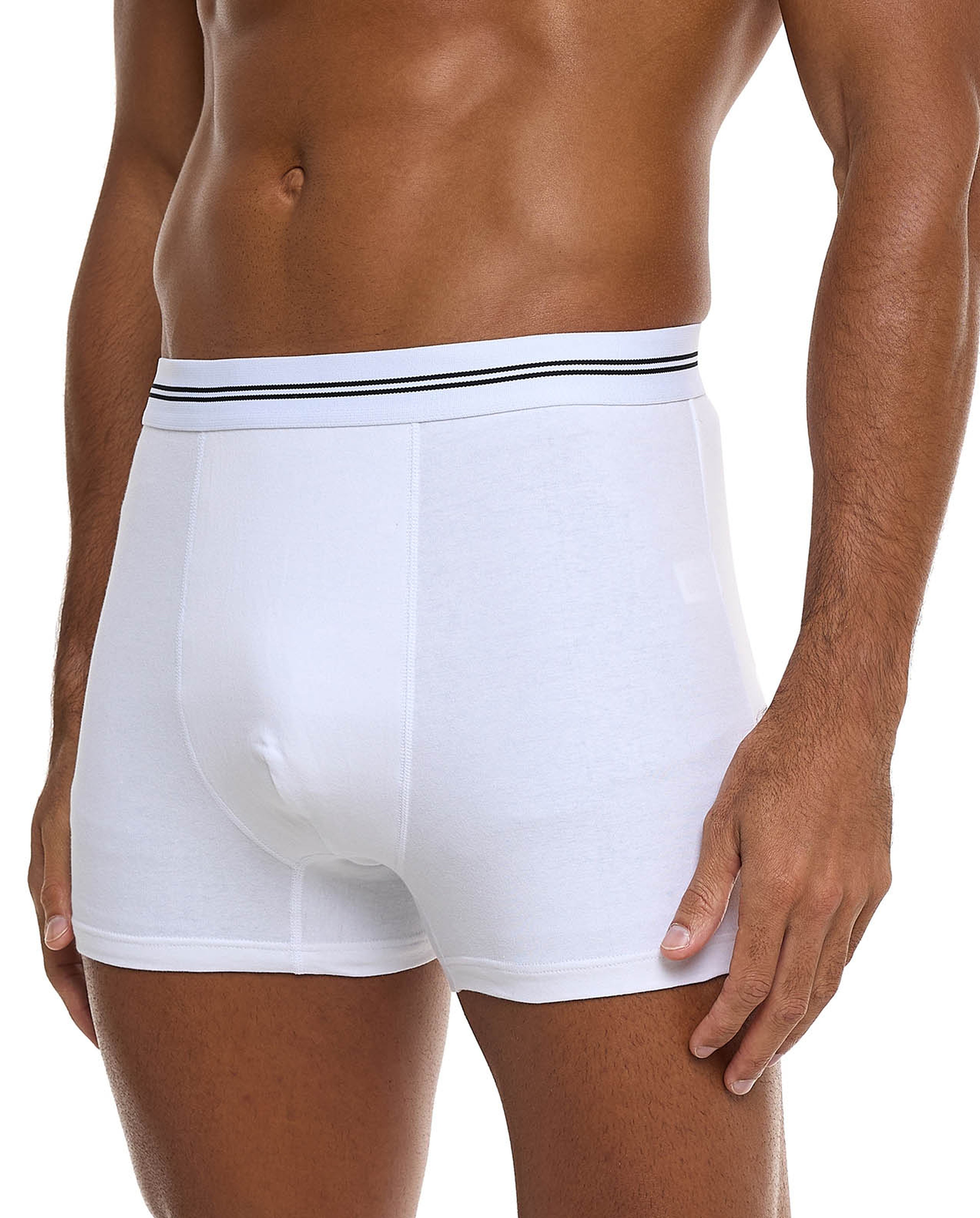 3 Pack Solid Boxer Briefs