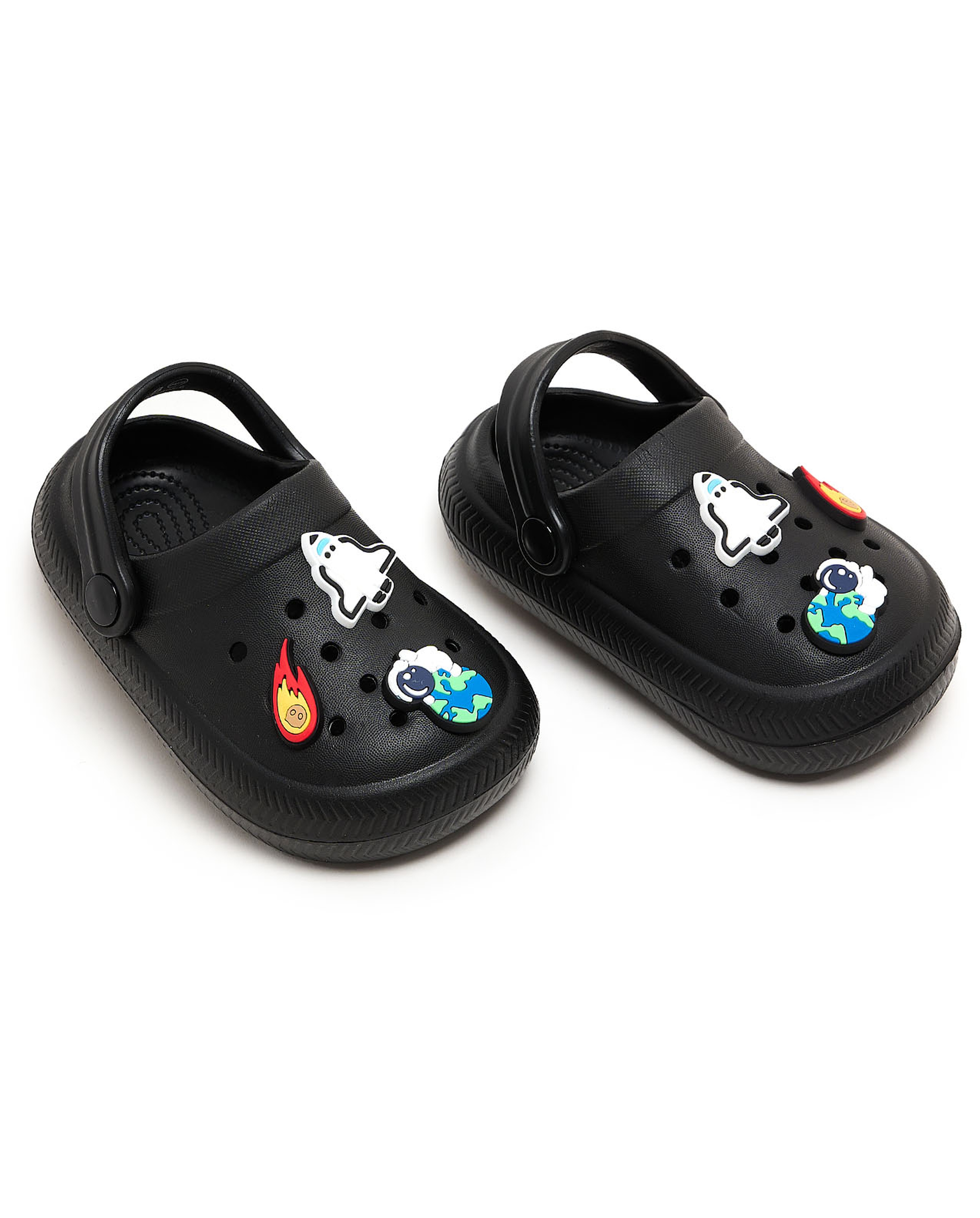 Slingback Clogs with Charm