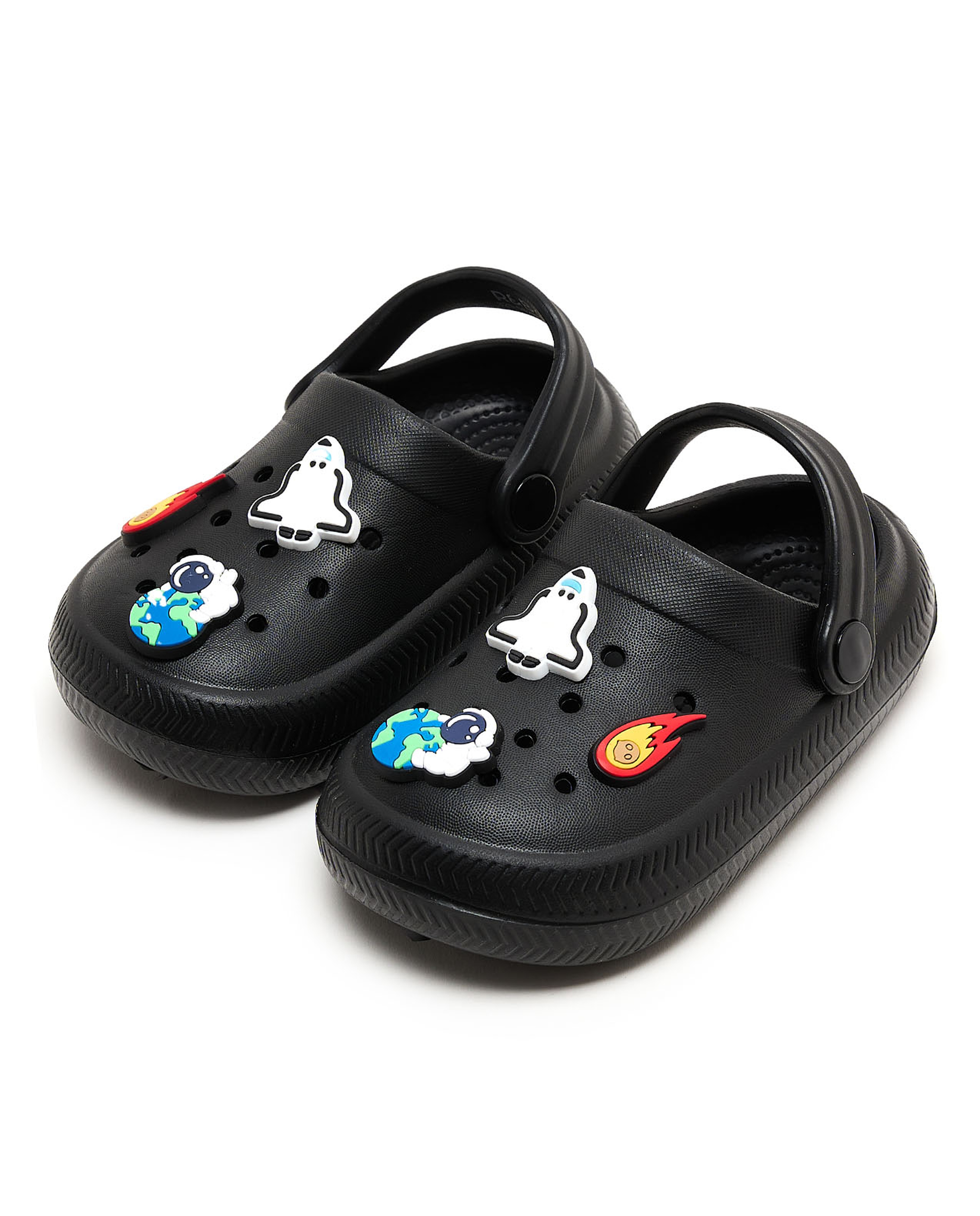 Slingback Clogs with Charm