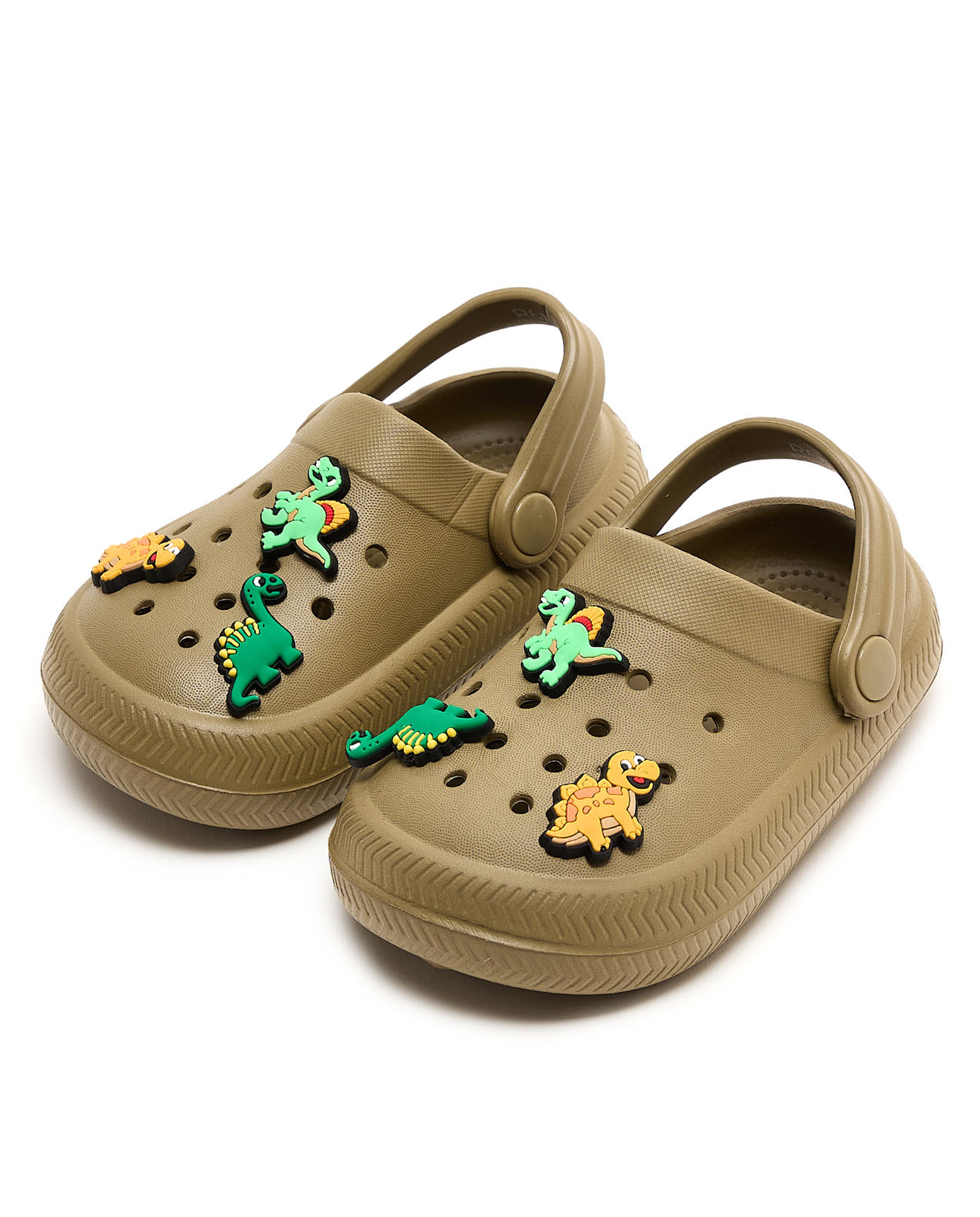 Slingback Clogs with Charm