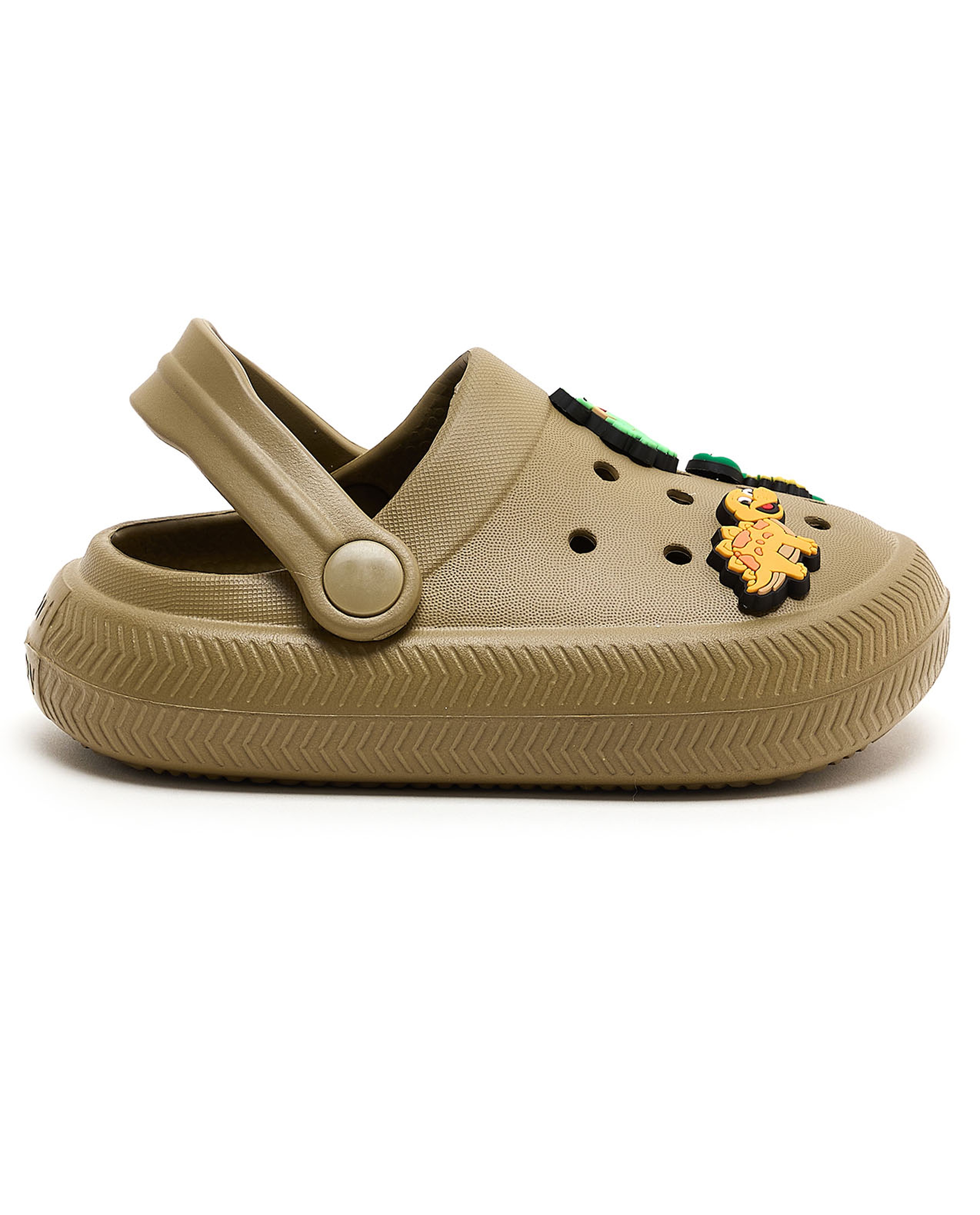 Slingback Clogs with Charm