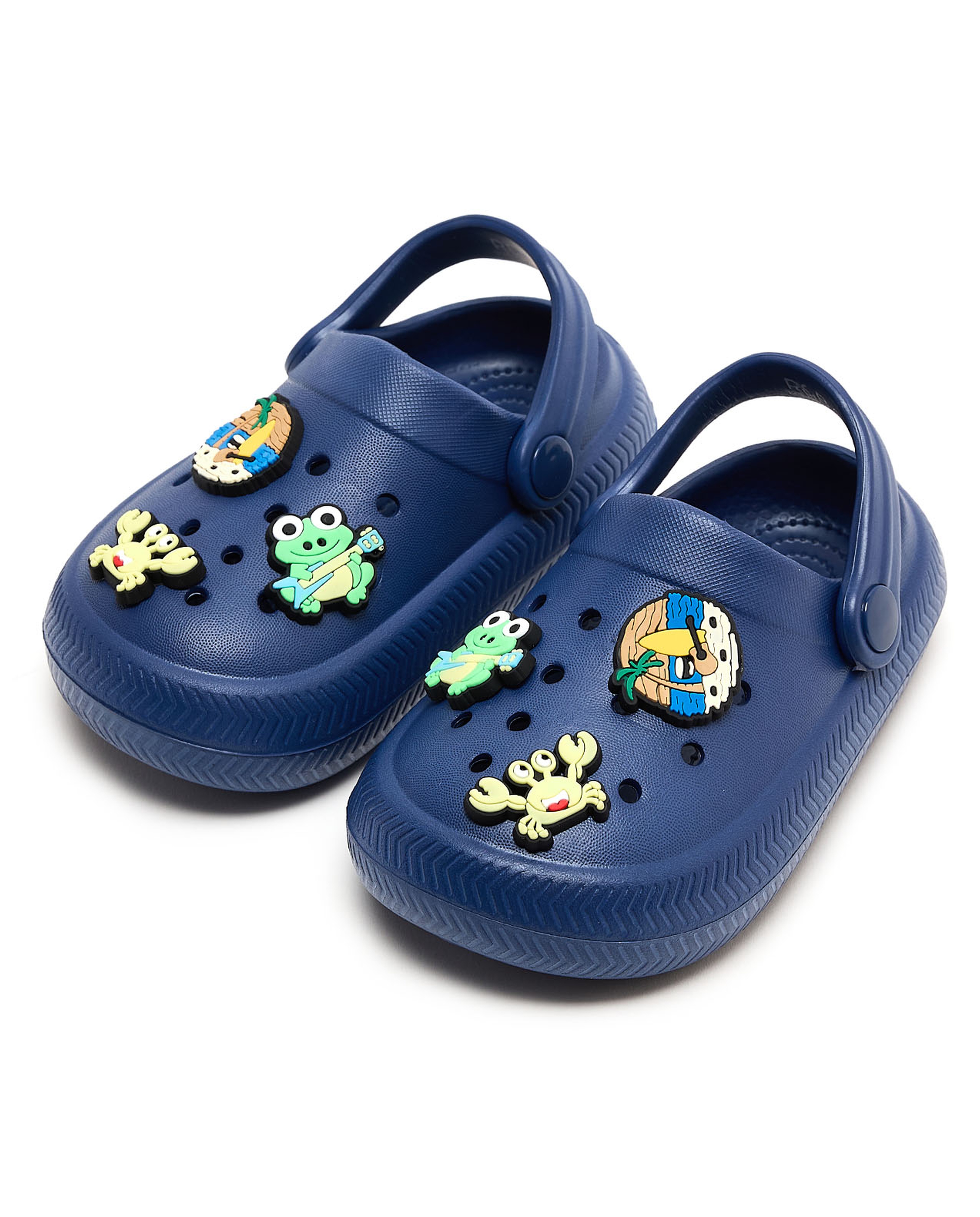 Slingback Clogs with Charm