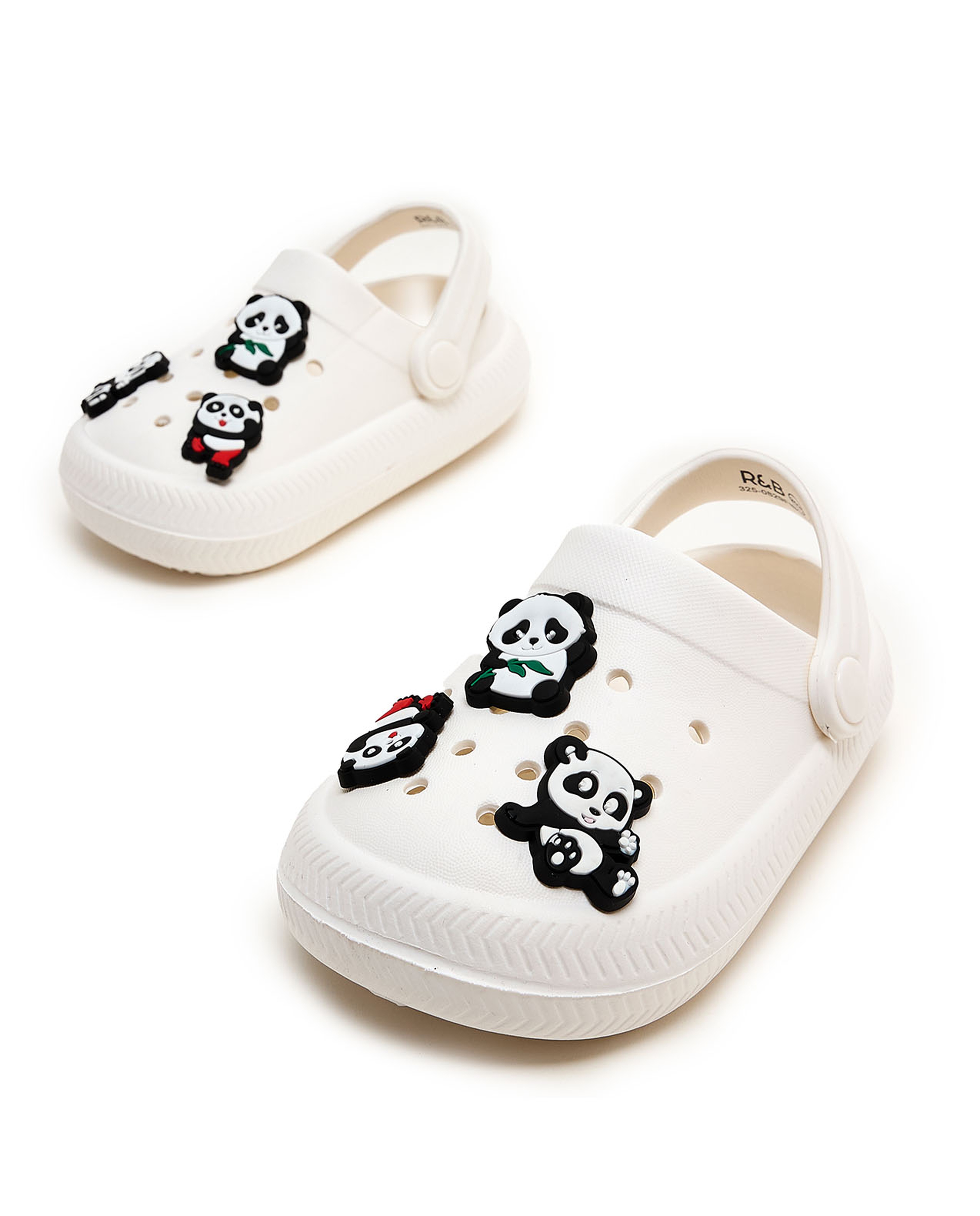 Slingback Clogs with Charm