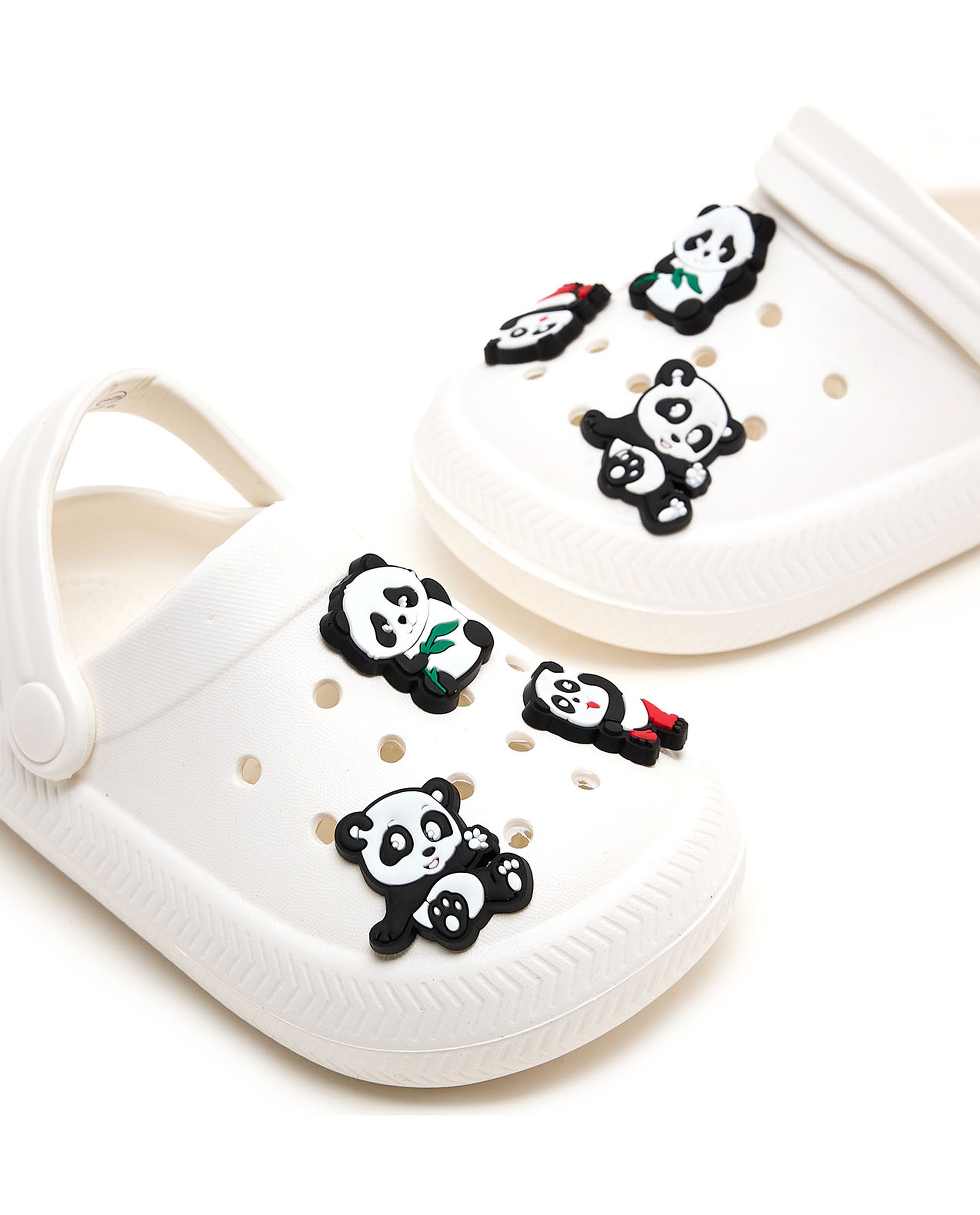 Slingback Clogs with Charm