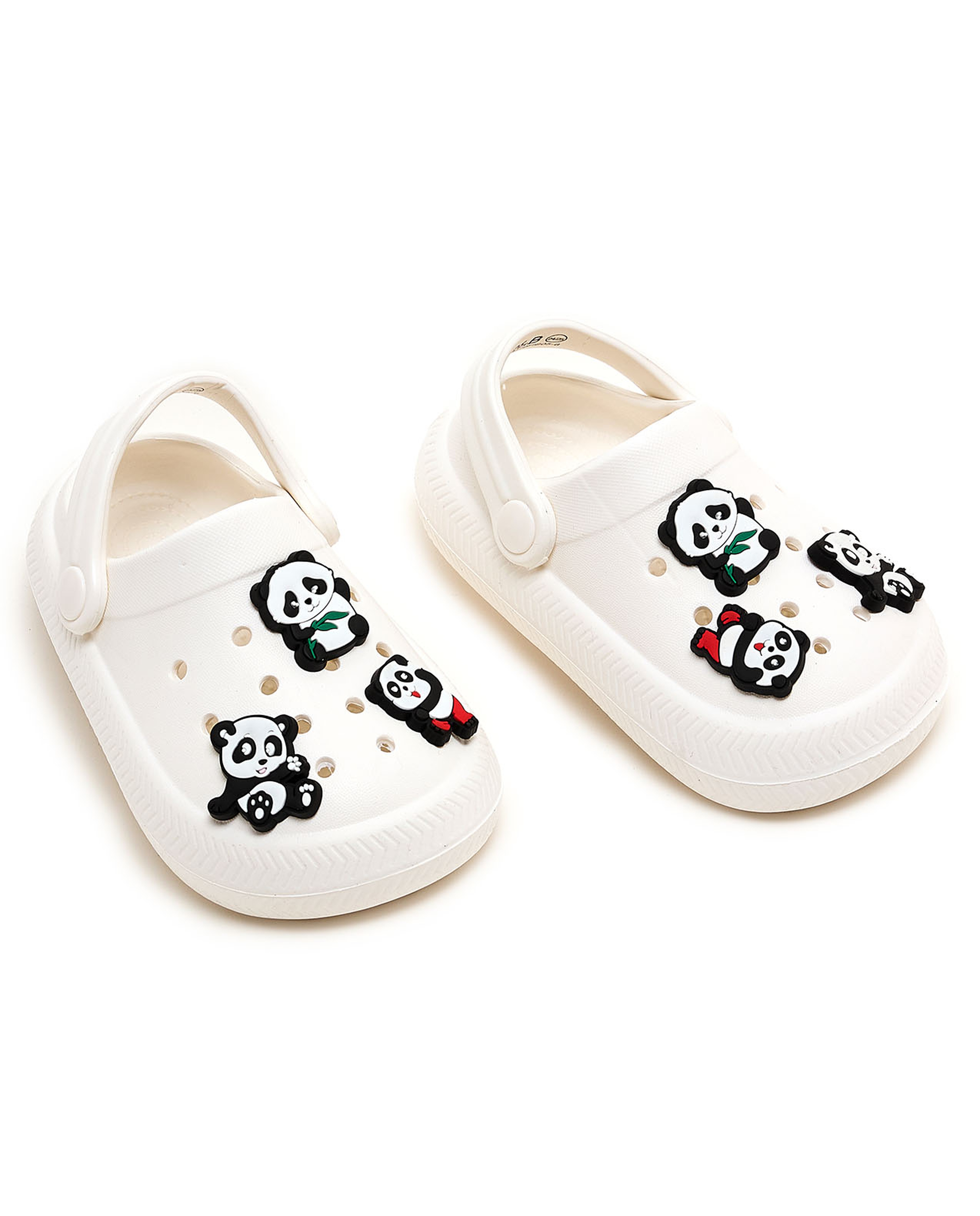 Slingback Clogs with Charm