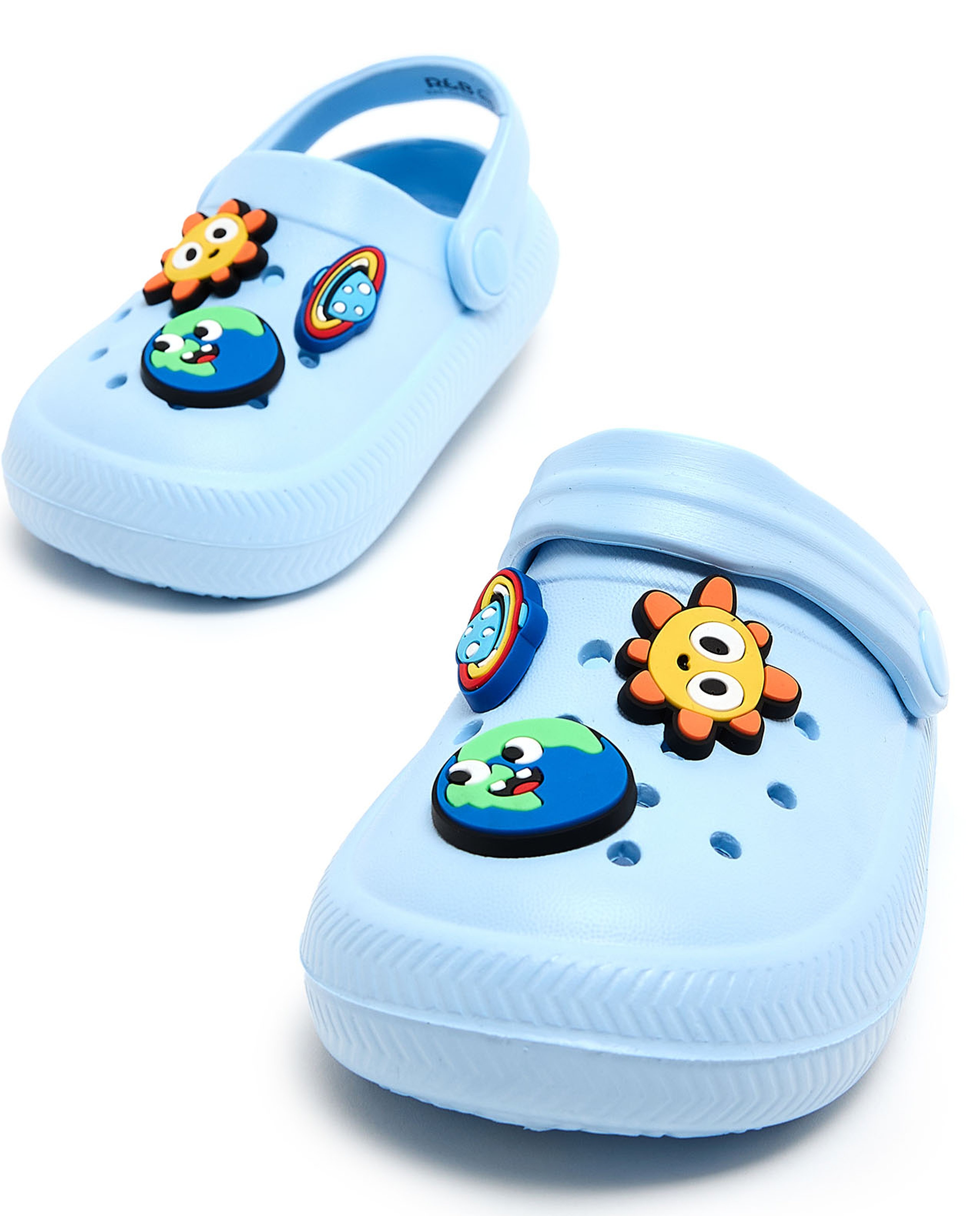 Slingback Clogs with Charm