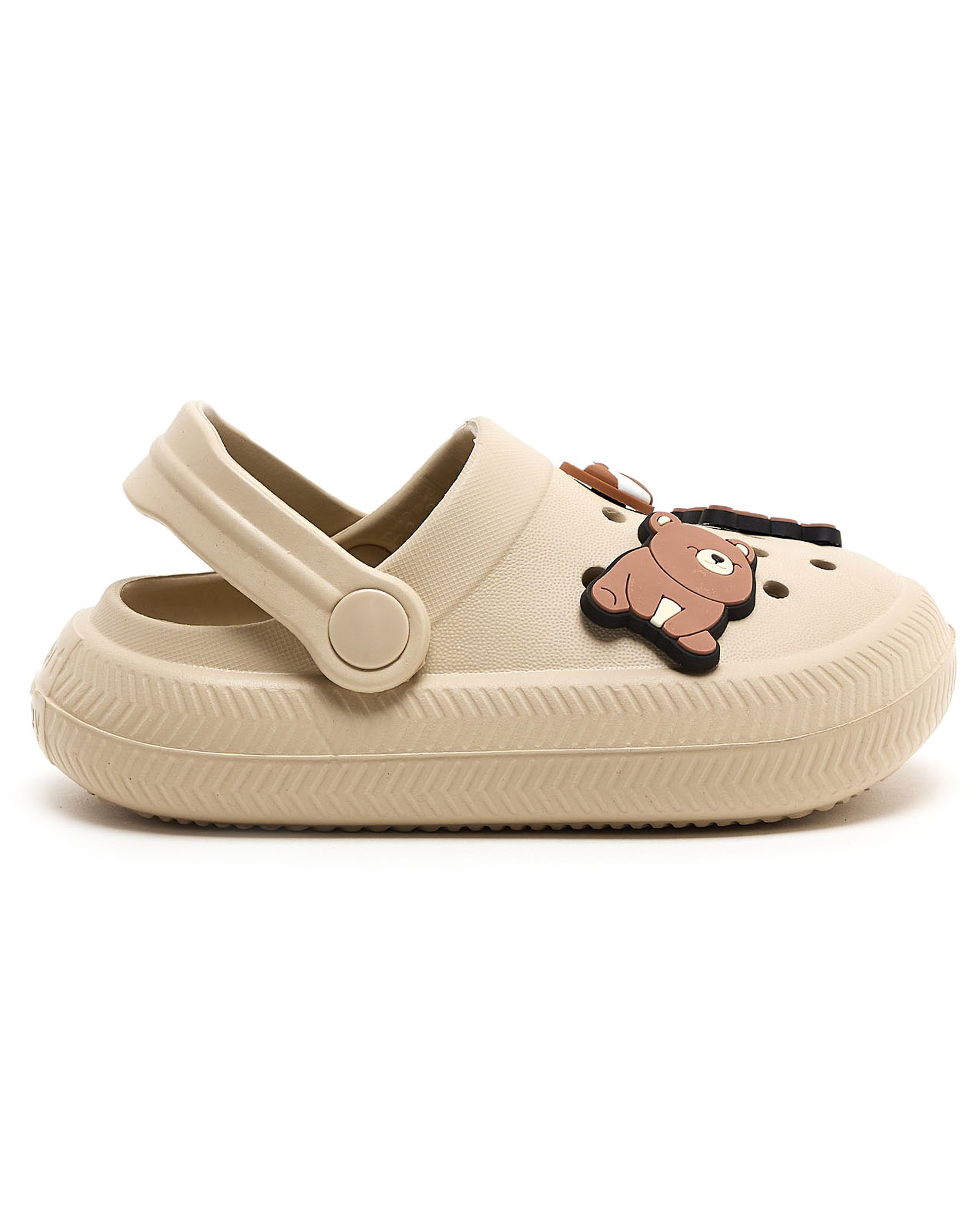 Slingback Clogs with Charm