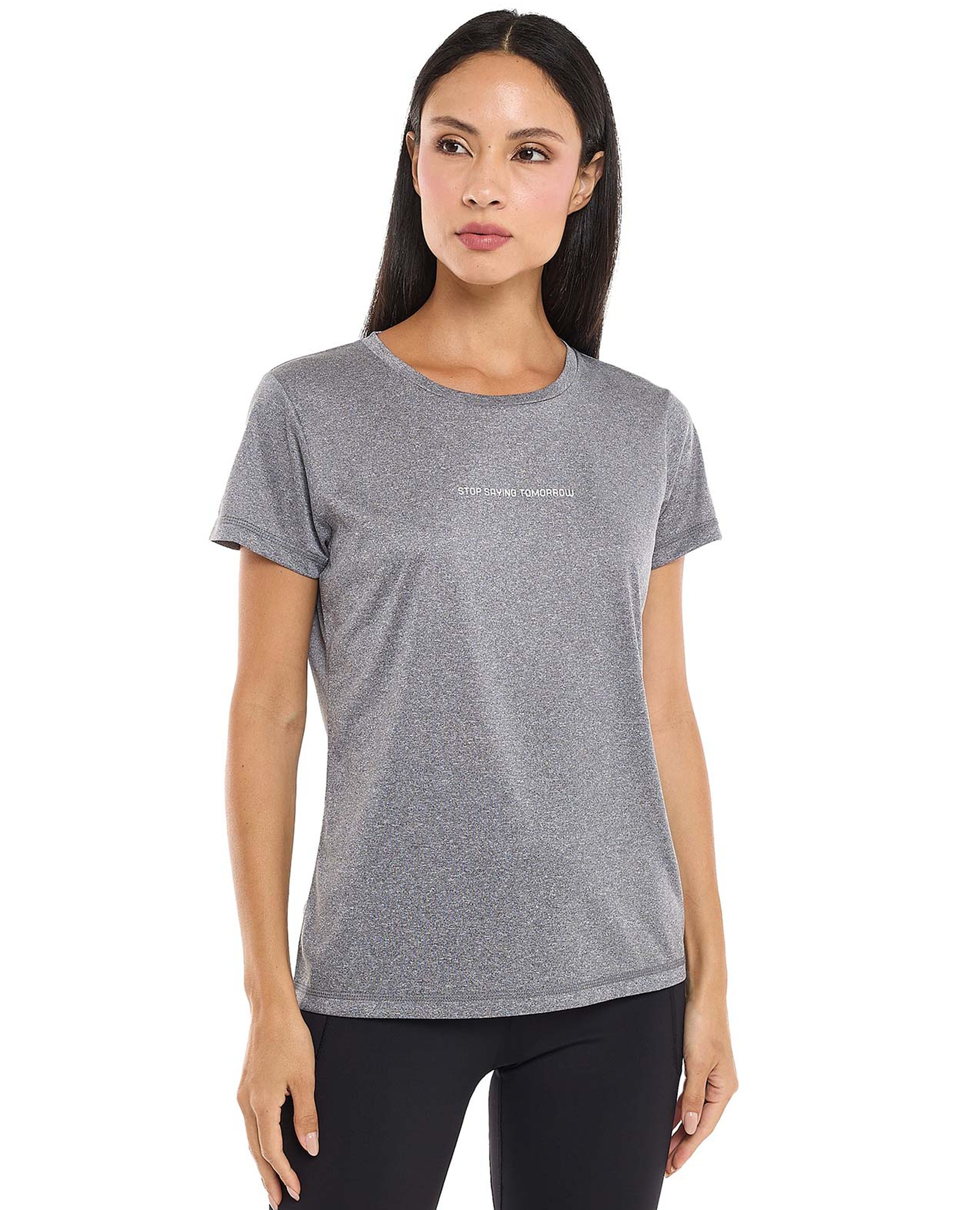 Printed T-Shirt with Crew Neck and Short Sleeves