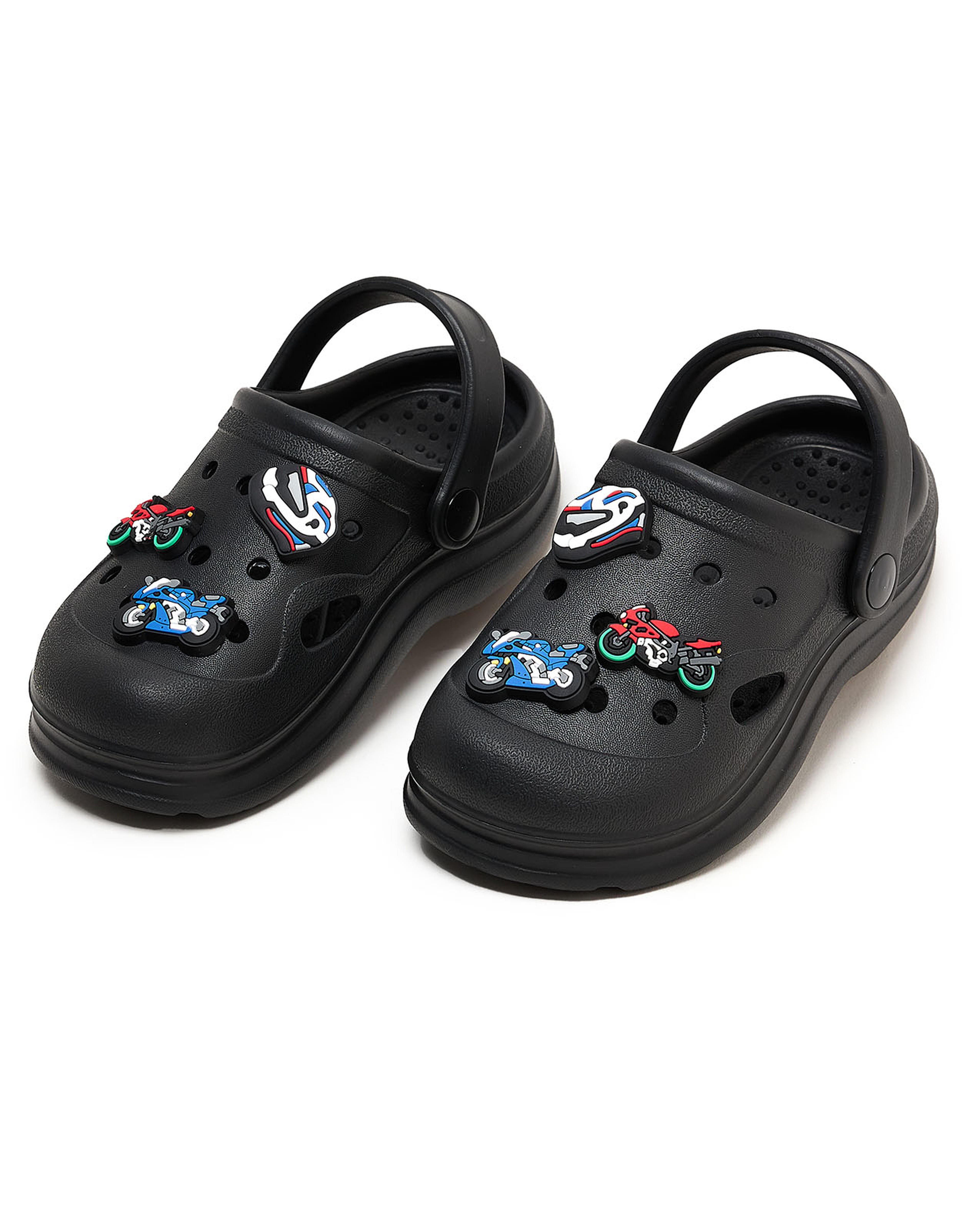 Slingback Clogs with Charm