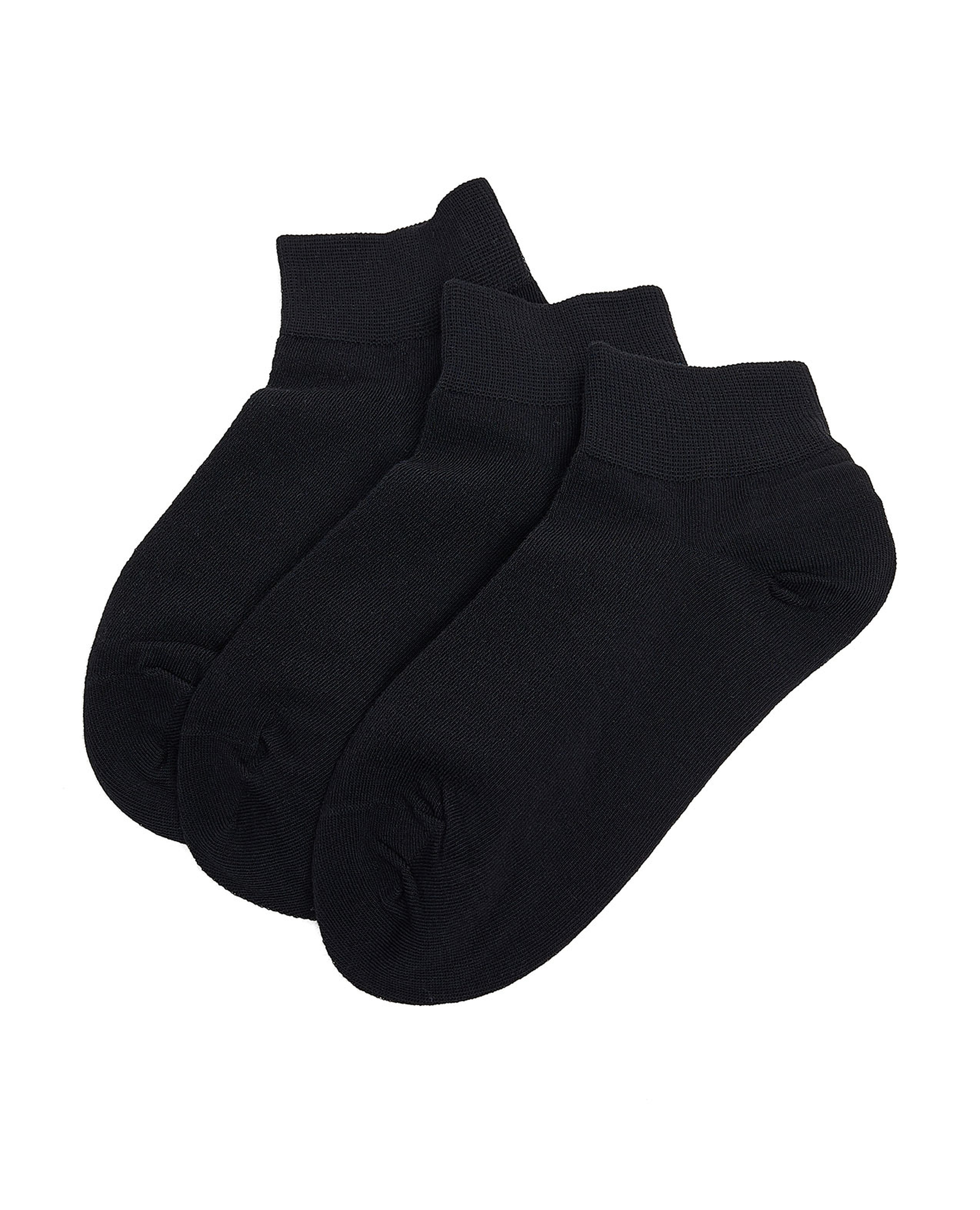 جوارب سادة بطول الكاحل - 5 أزواج