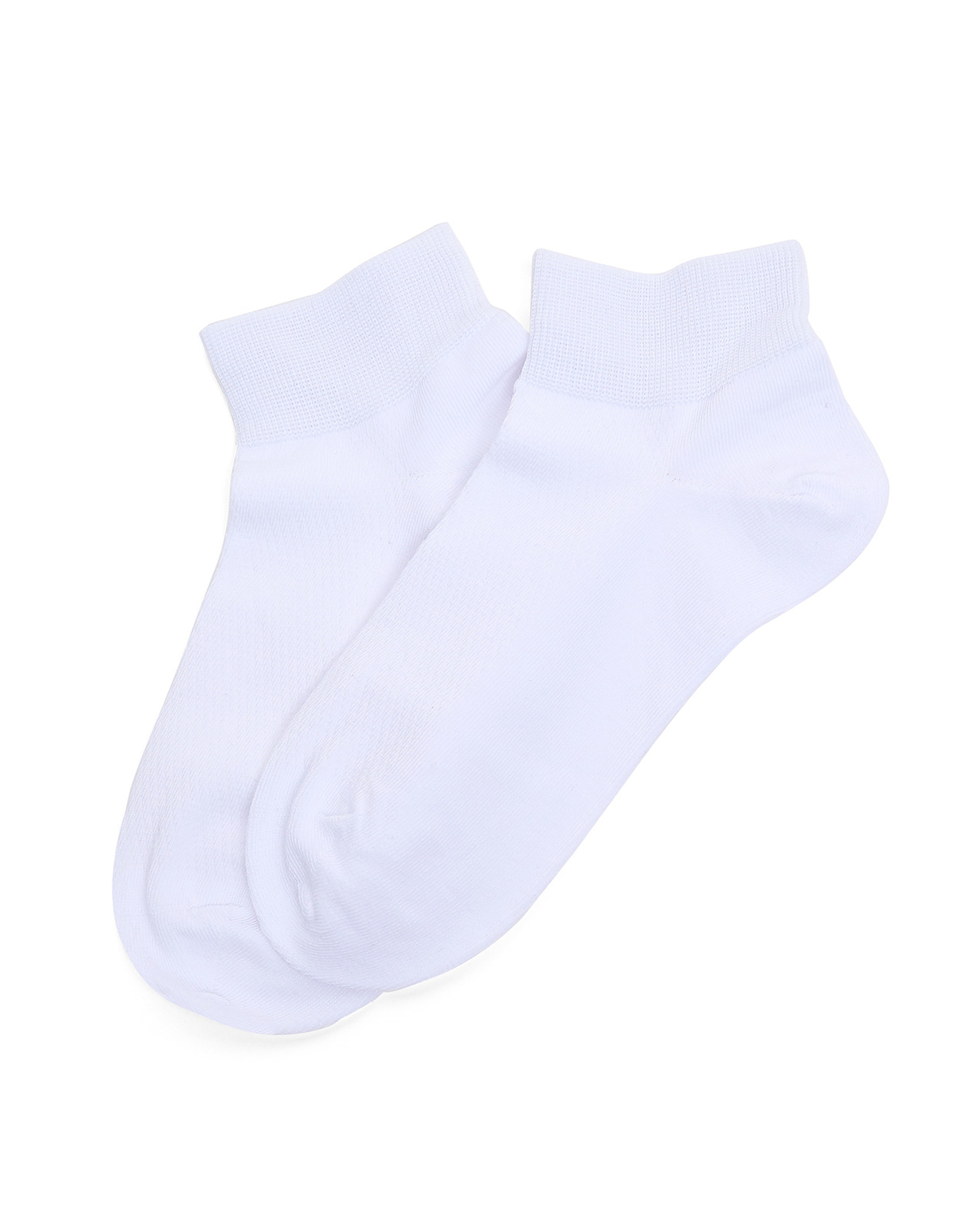 3 Pack Solid Ankle Socks