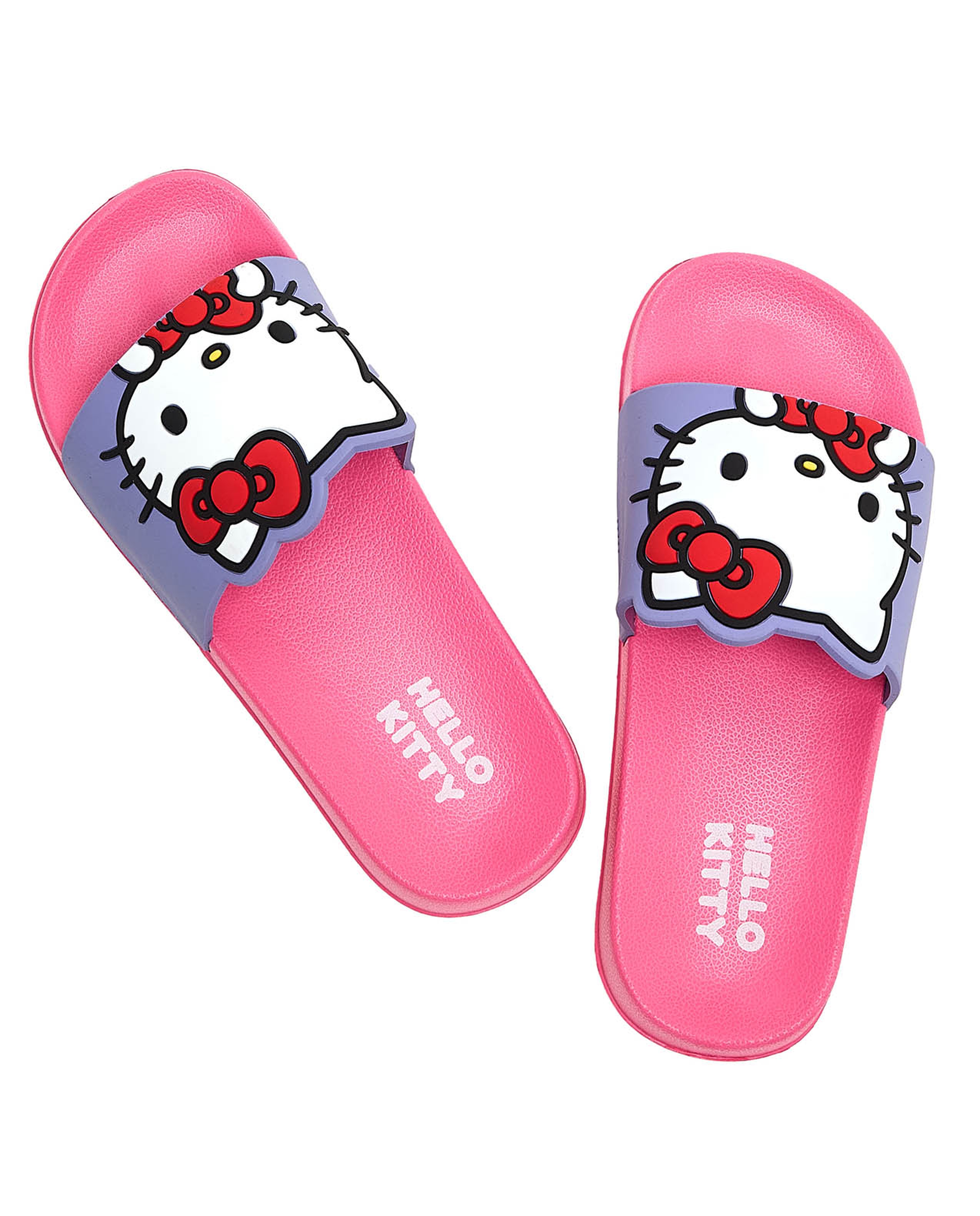 Hello Kitty Appliqued Slides