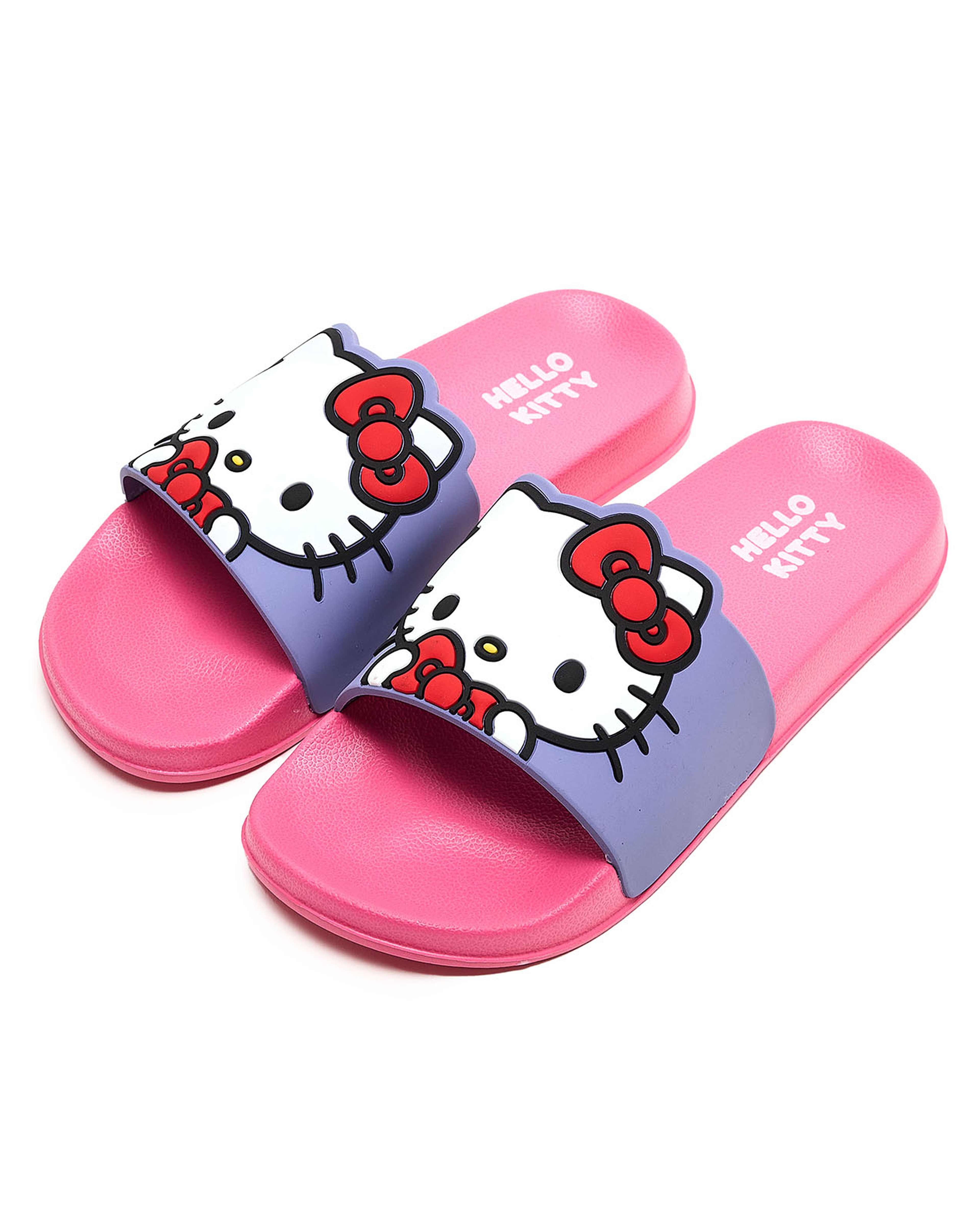 Hello Kitty Appliqued Slides