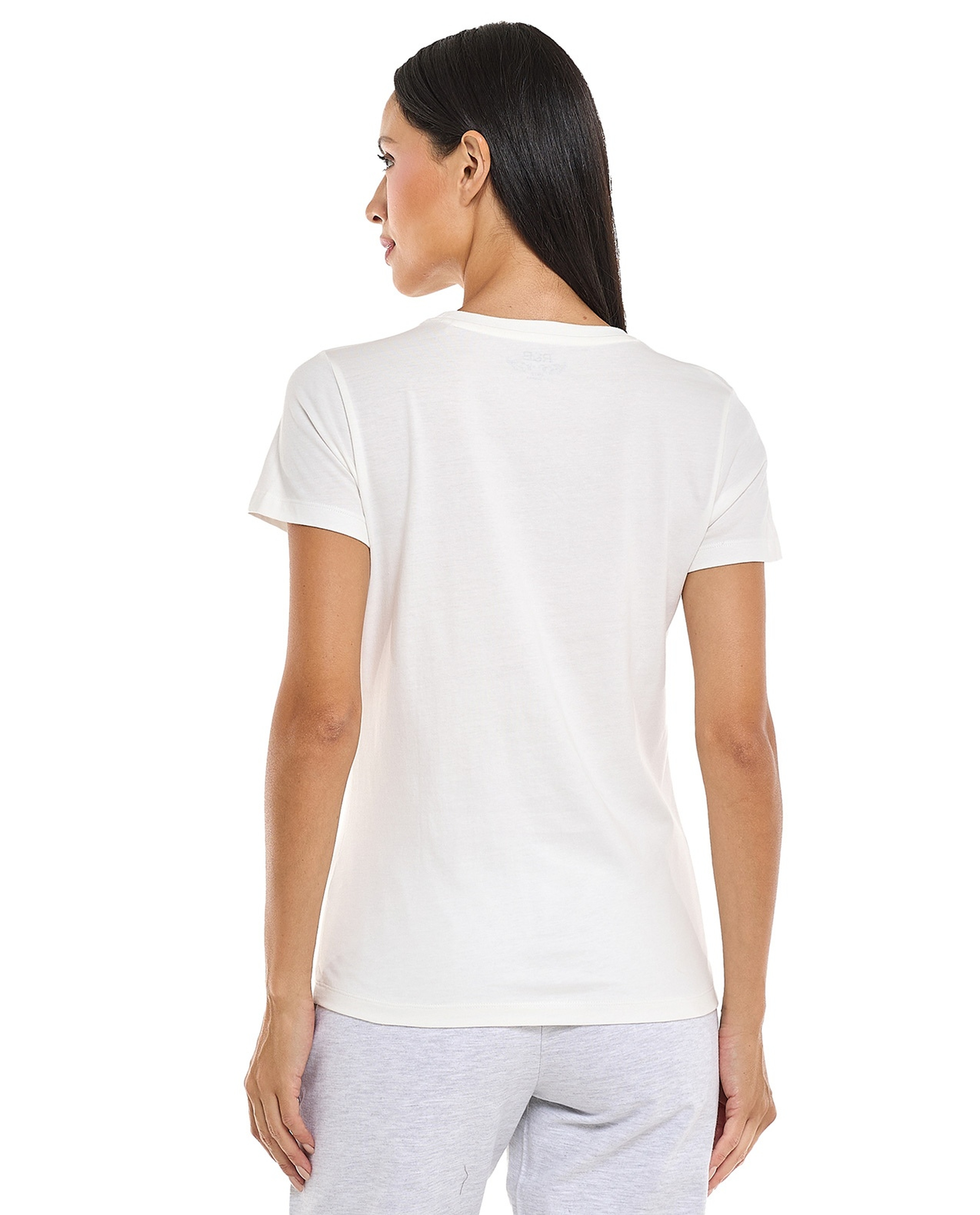 Printed T-Shirt with Crew Neck and Short Sleeves