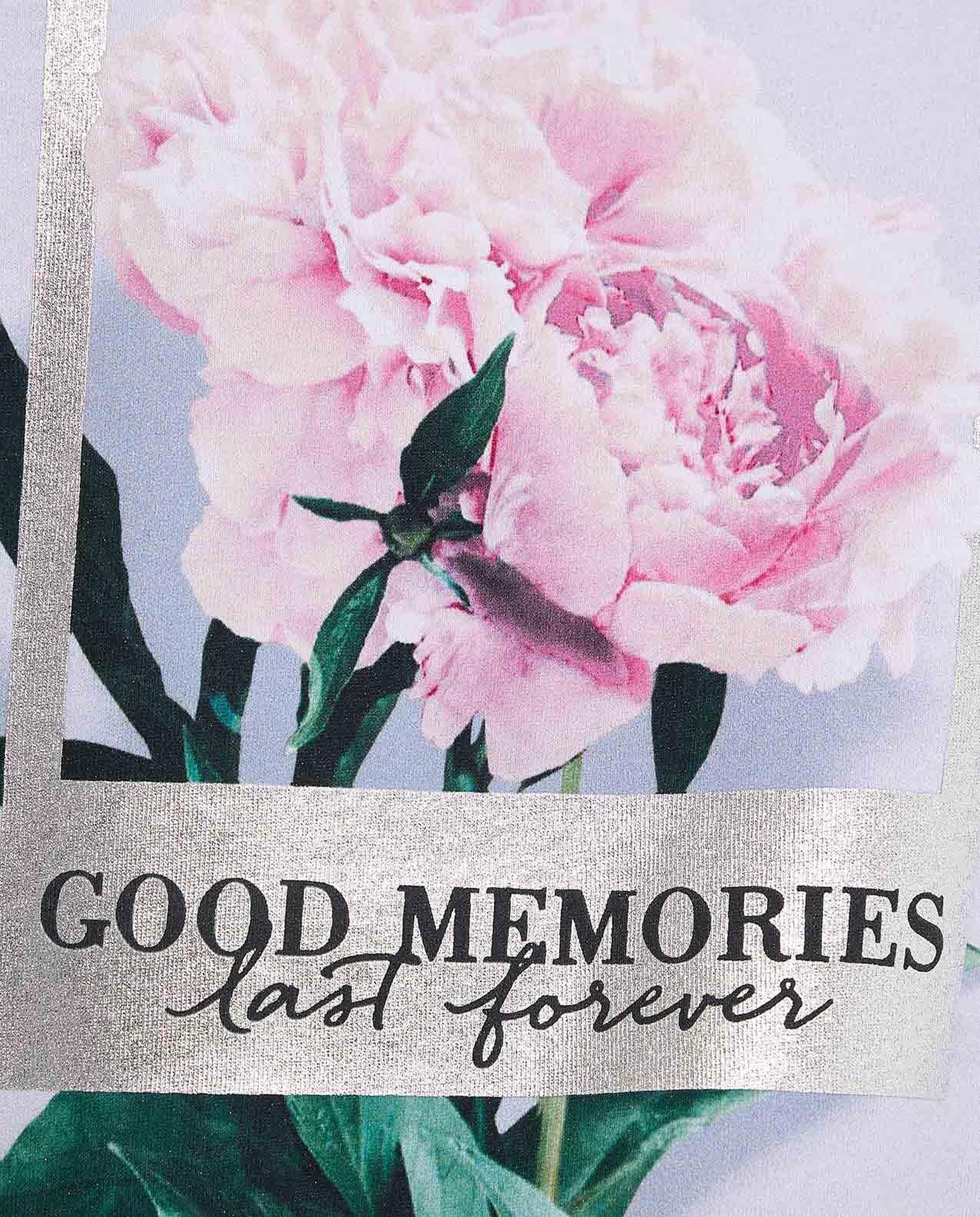 Printed T-Shirt with Crew Neck and Short Sleeves