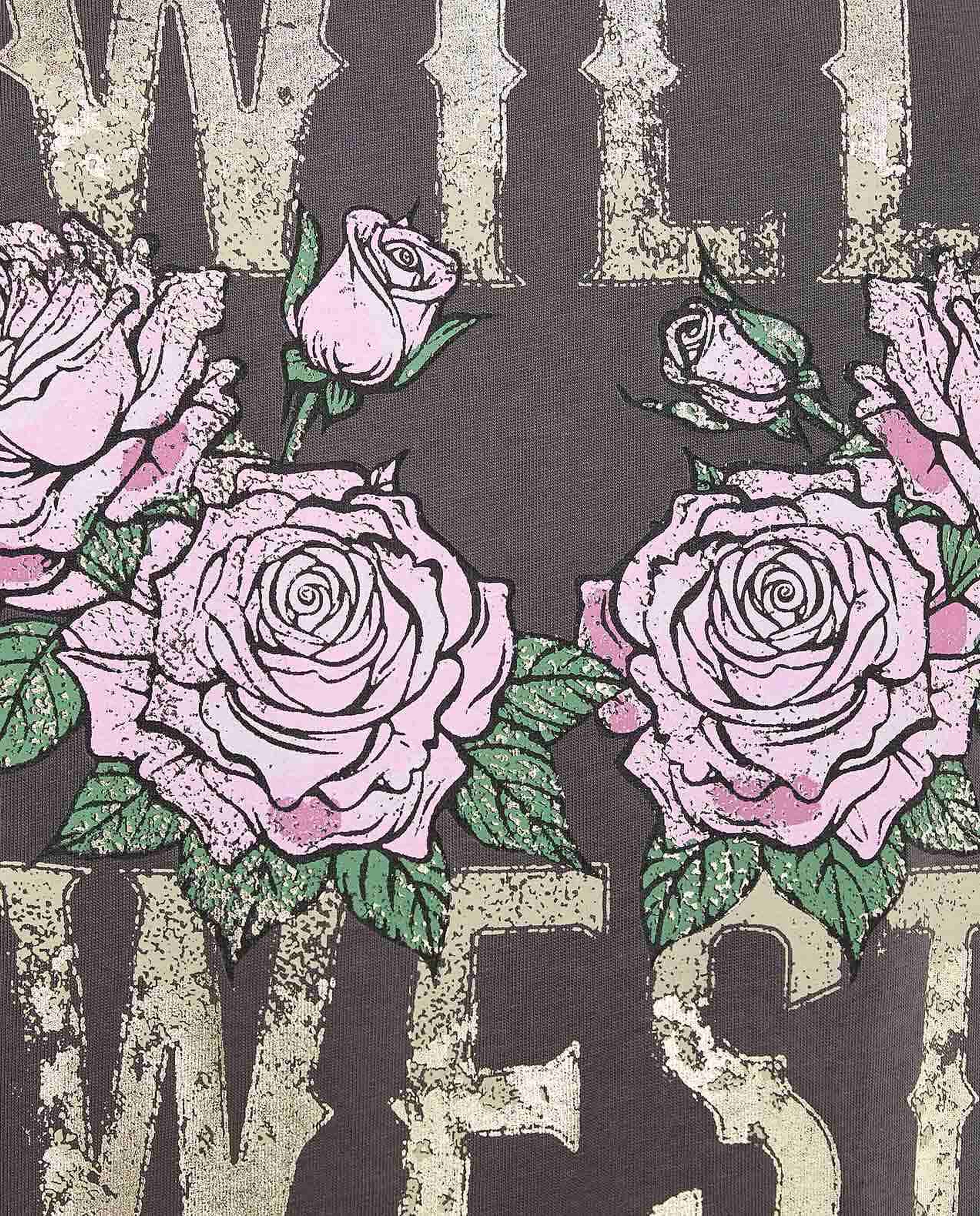 Printed T-Shirt with Crew Neck and Short Sleeves