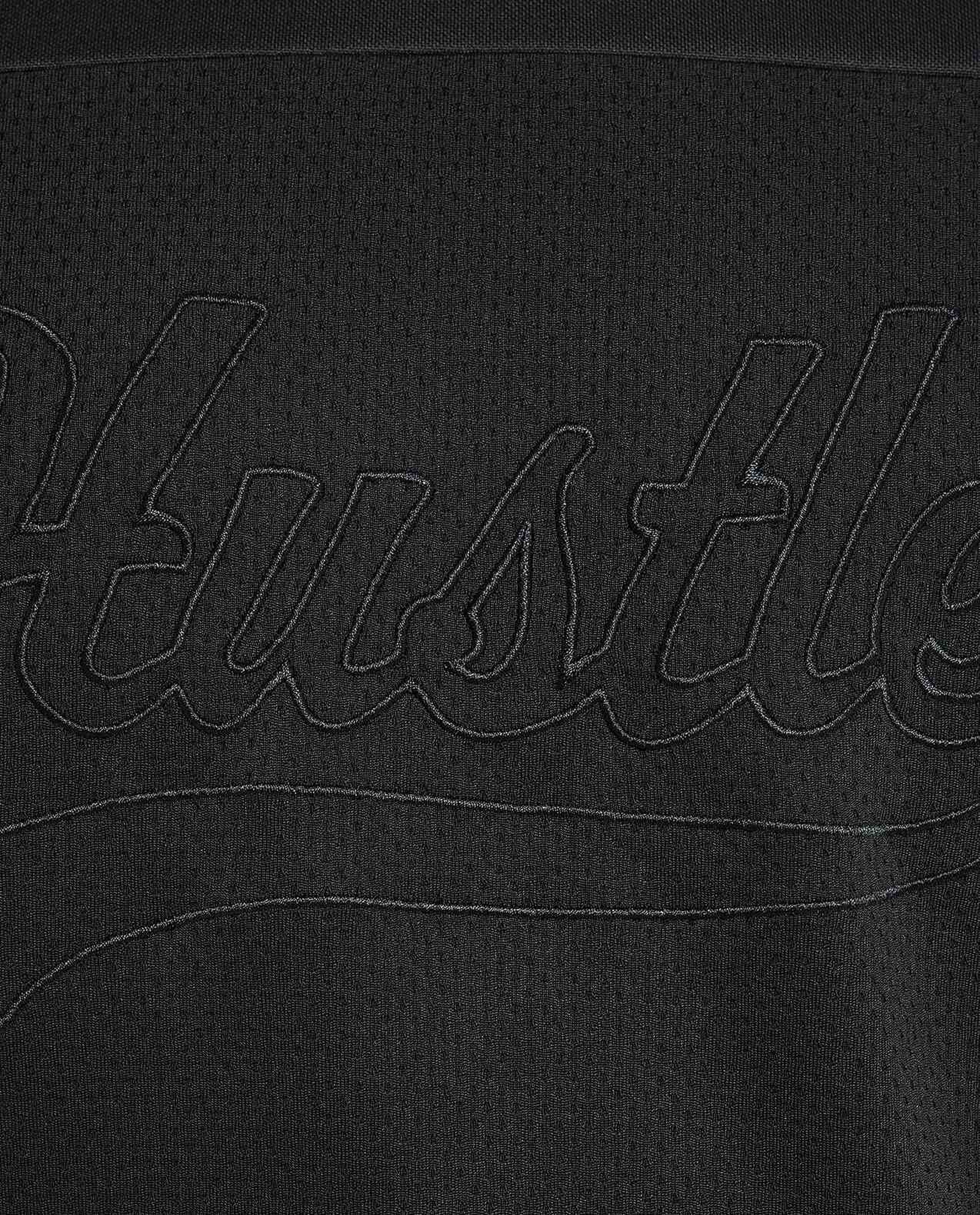 Embroidered Active T-Shirt with V-Neck and Short Sleeves