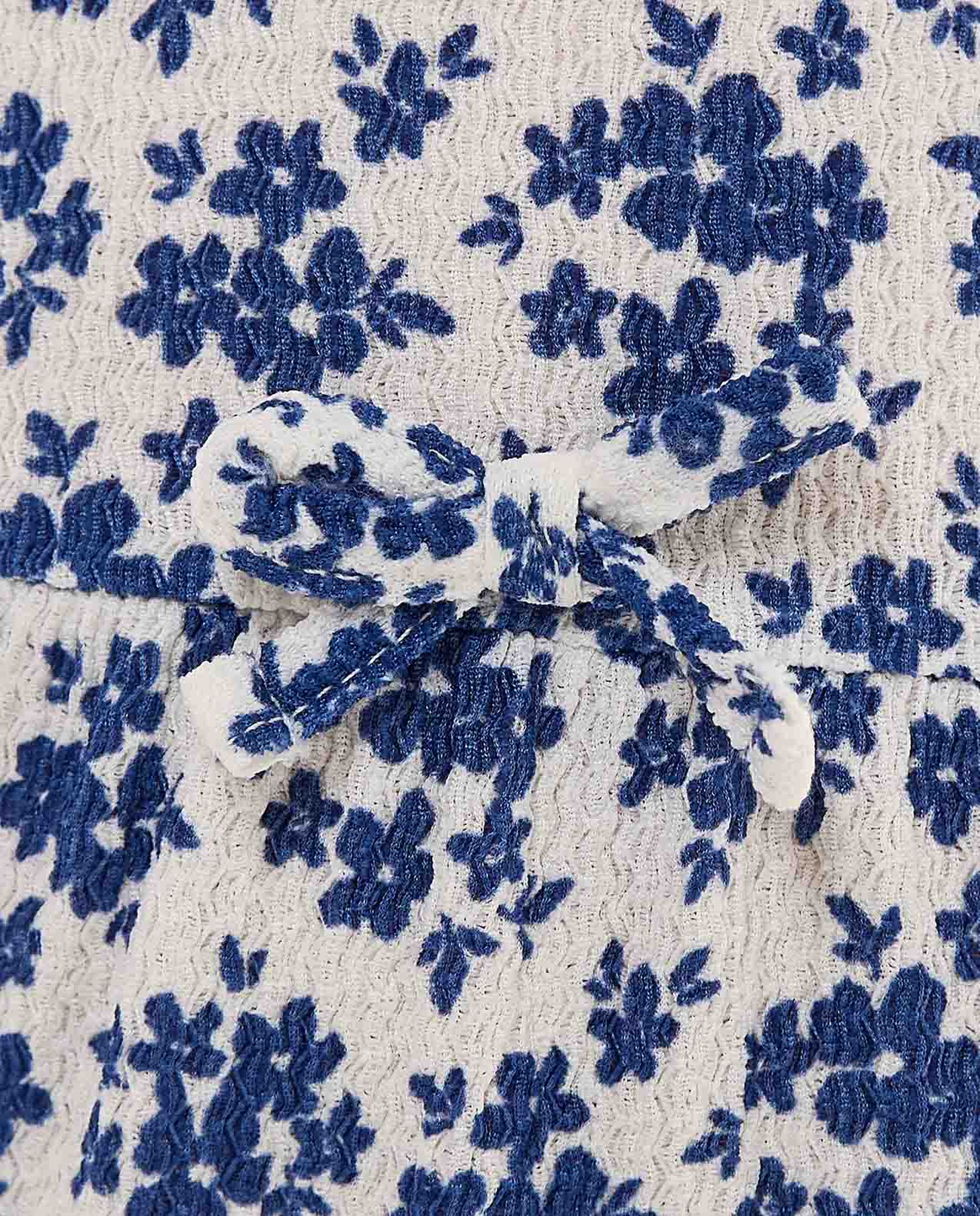 Floral Printed Tiered Dress with Crew Neck and Short Sleeves