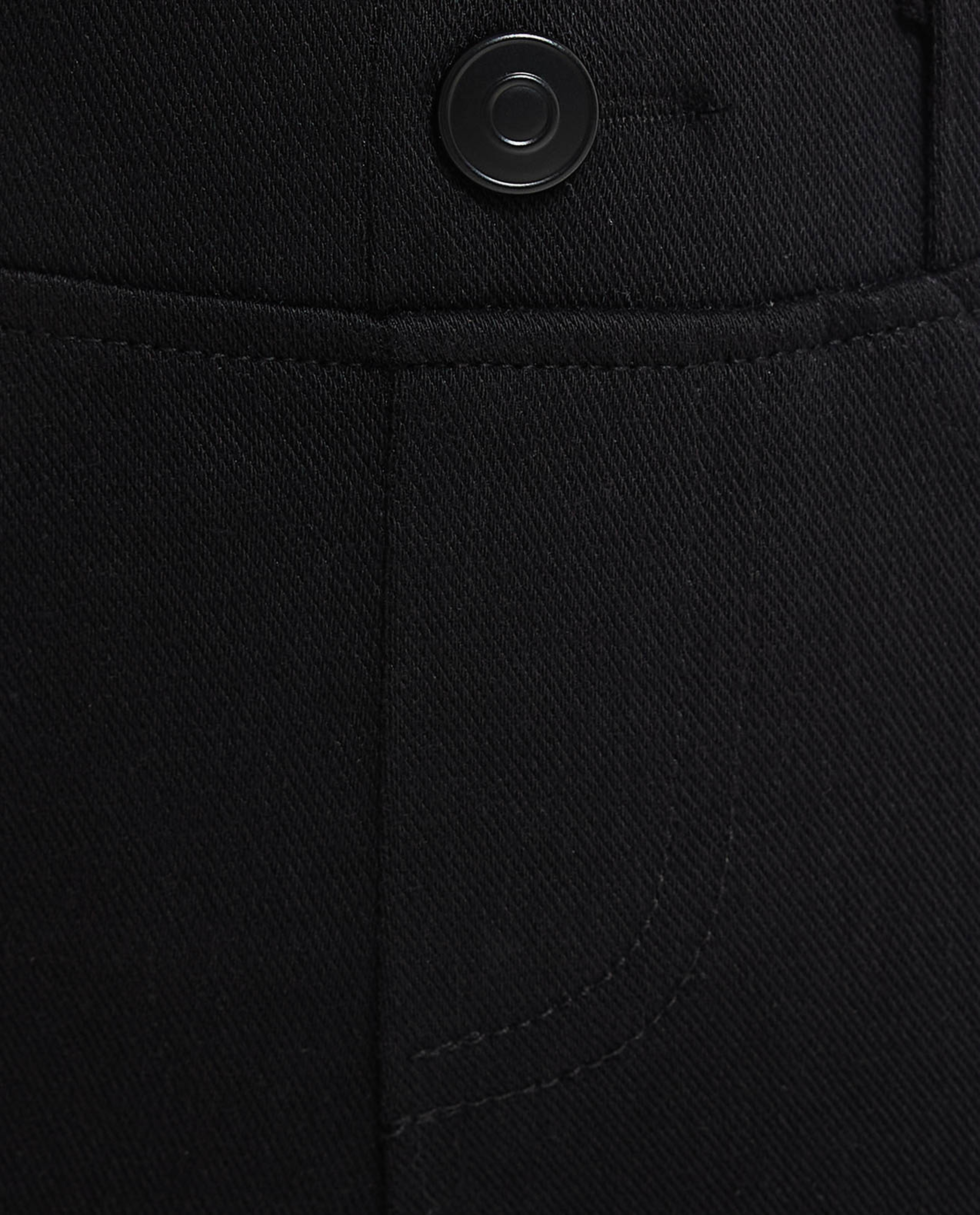 Solid Skinny Fit Pants with Elastic Waist