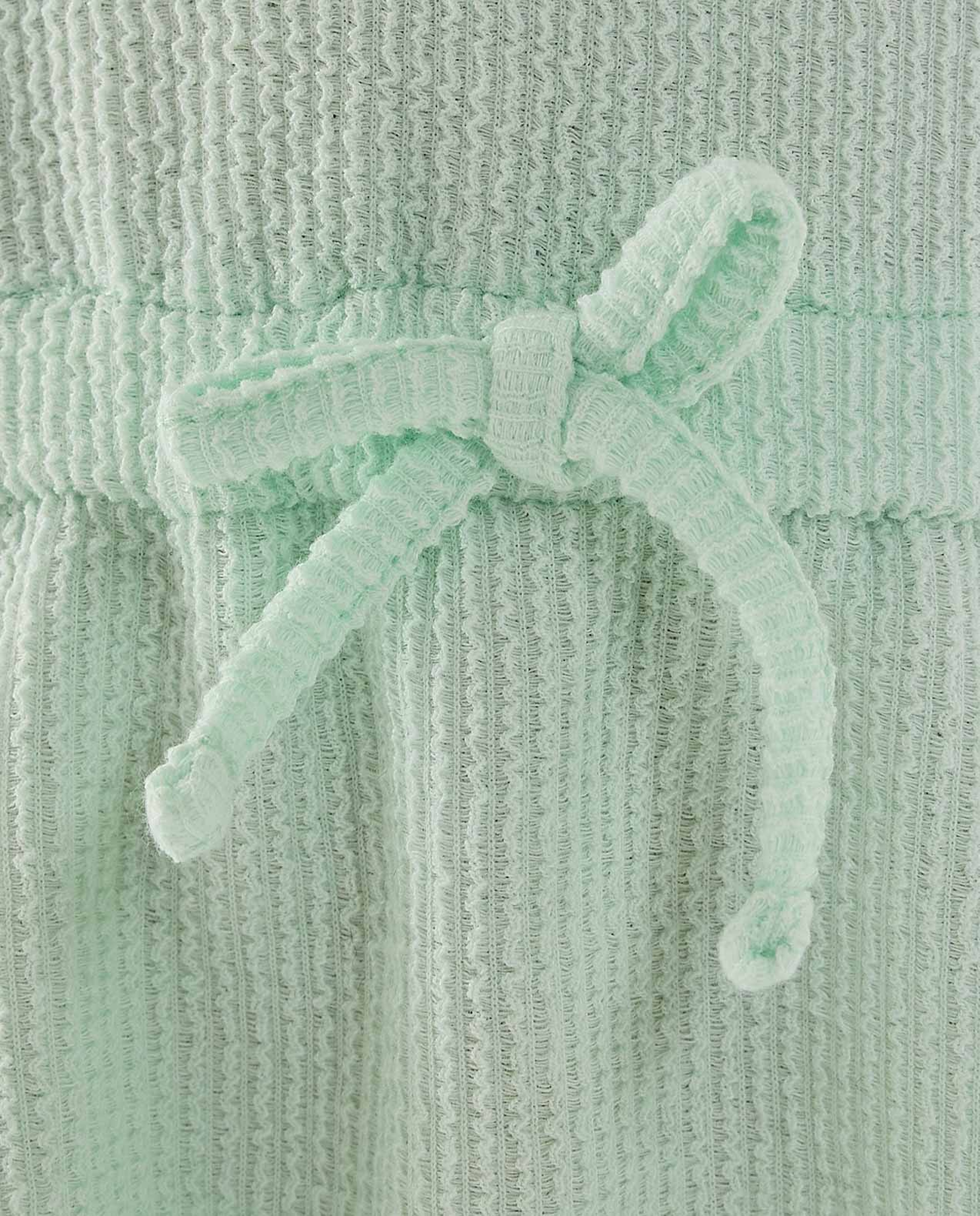 Textured Dress with Crew Neck and Short Sleeves